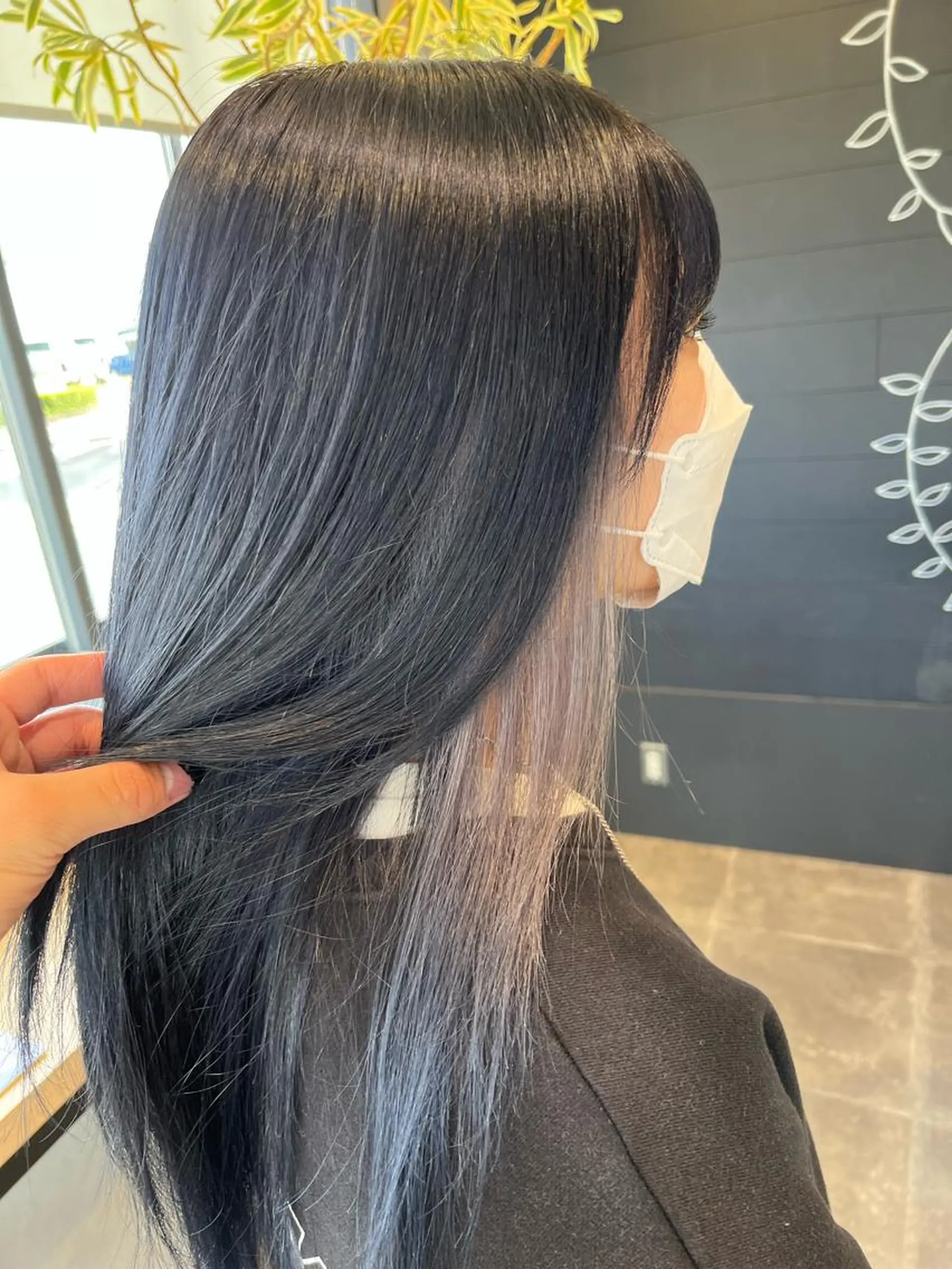 セミロング カラー ブリーチ ハイトーンカラー 名古屋／デザイン／ ブリーチ/松井亮磨のヘアスタイル