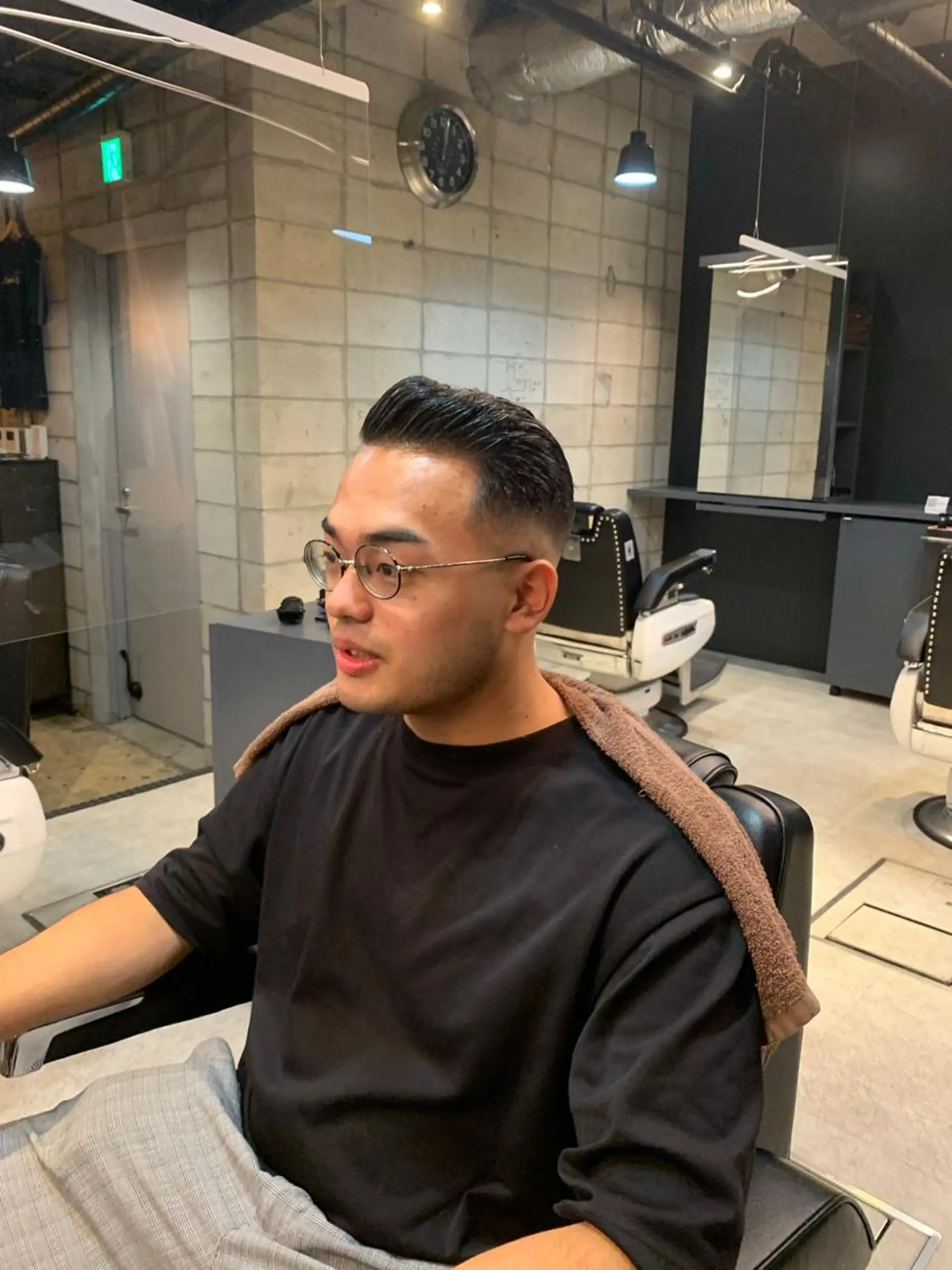 カラー メンズ メンズカット 大畑公平のヘアスタイル