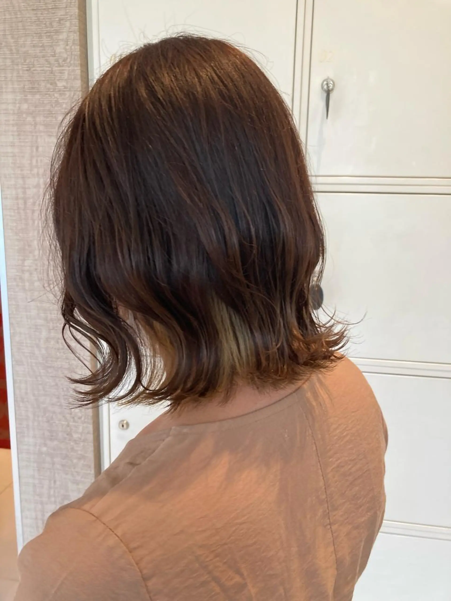 ショート カラー インナーカラー 山田 ひかりのヘアスタイル