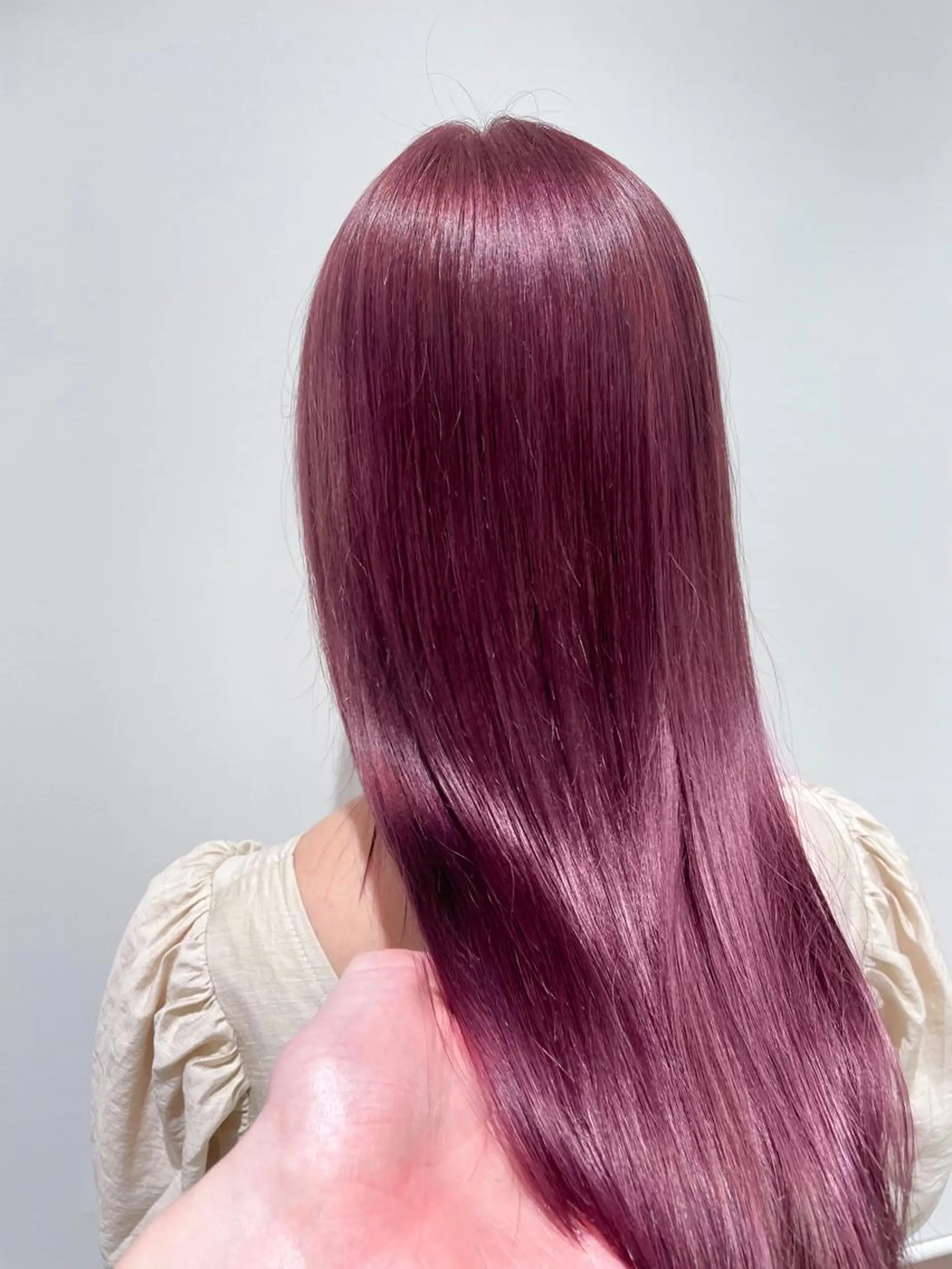 ロング カラー ハイトーン特化 川井優汰のヘアスタイル