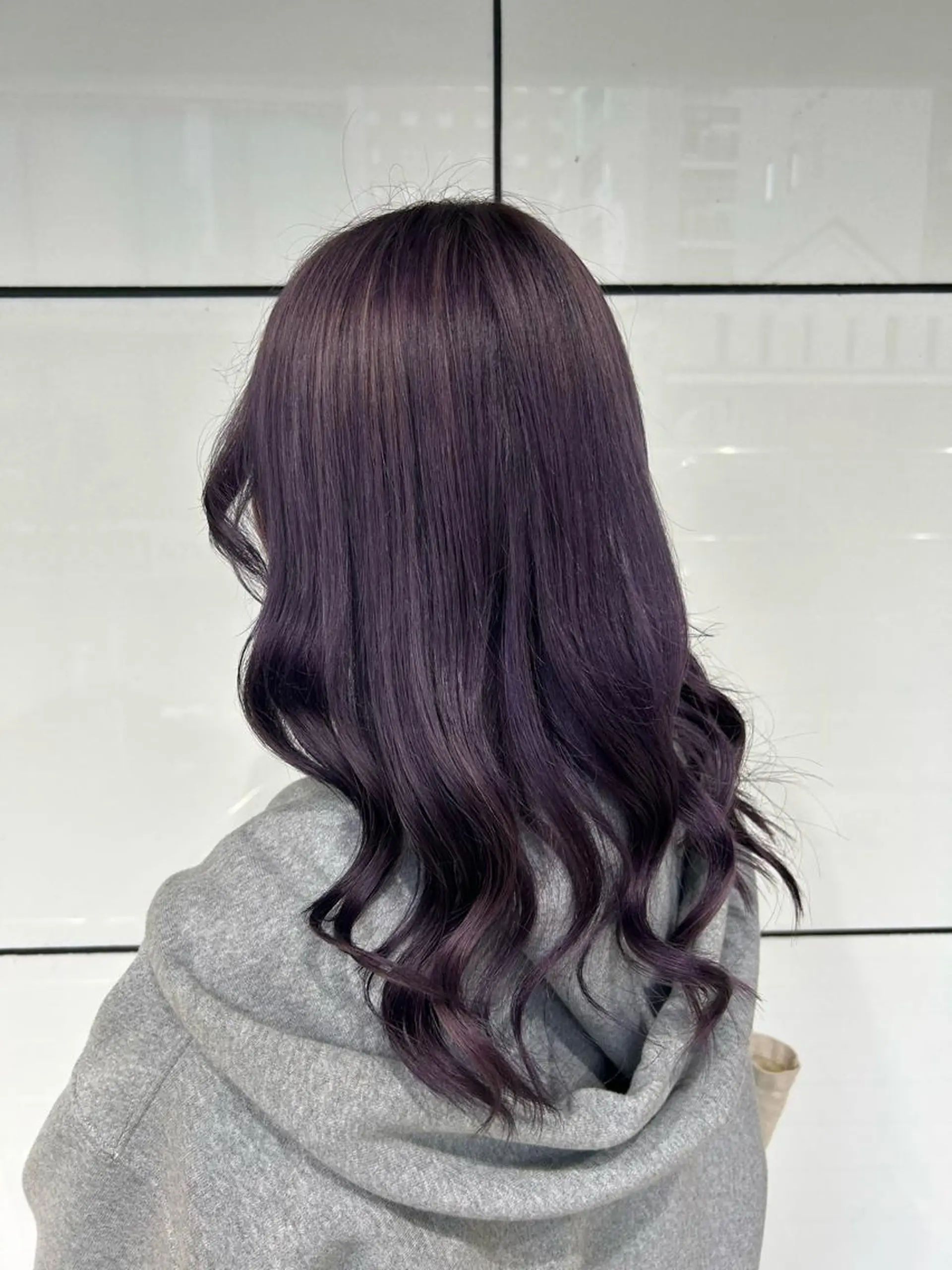 セミロング カラー ブリーチ ケアブリーチ 透明感カラー デザインカラー ダブルカラー メンズ特化/マツエク AYAKA🌙のヘアスタイル