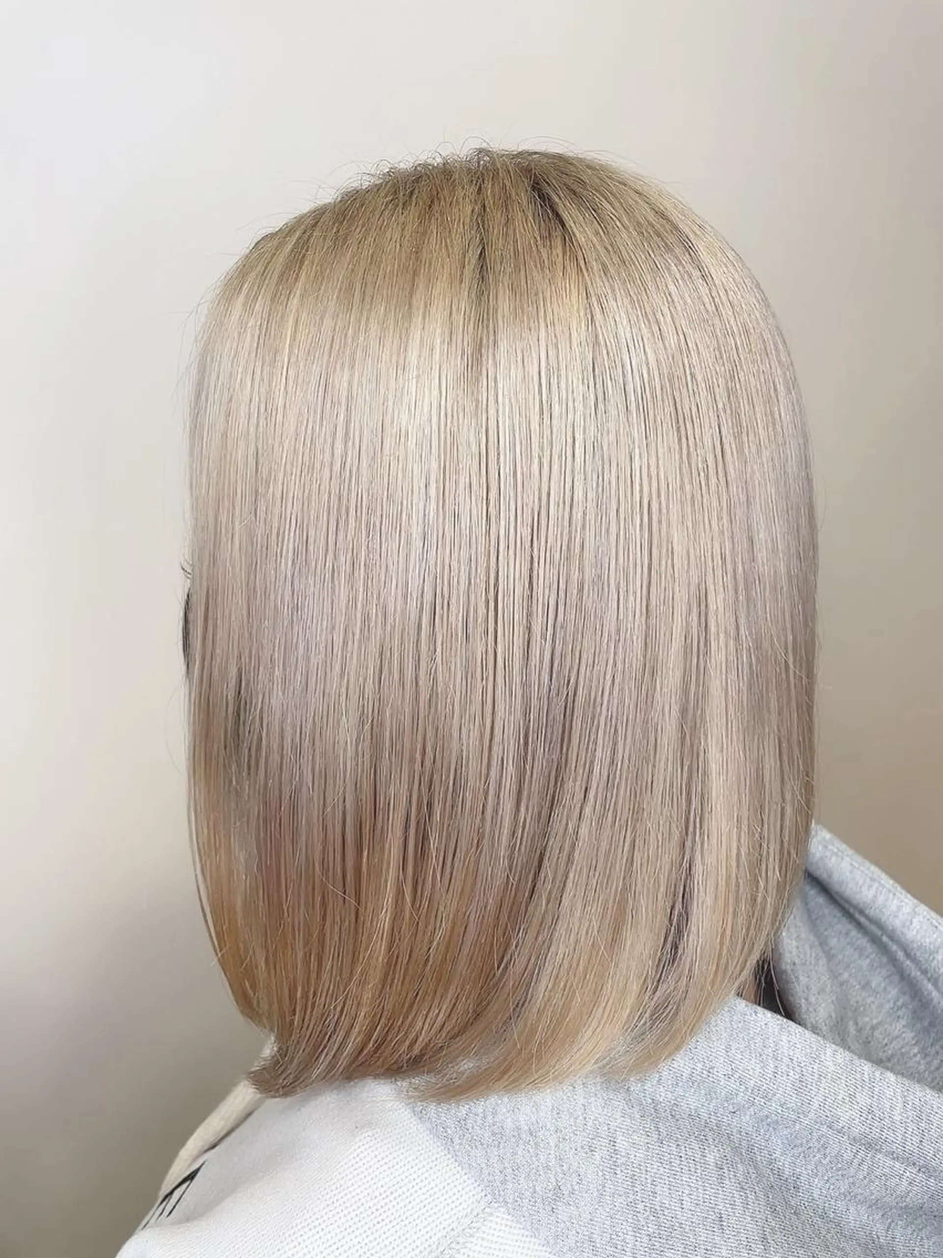 セミロング ヘアカラー トリートメント レイヤー/ハッシュ 渋谷/サッタのヘアスタイル