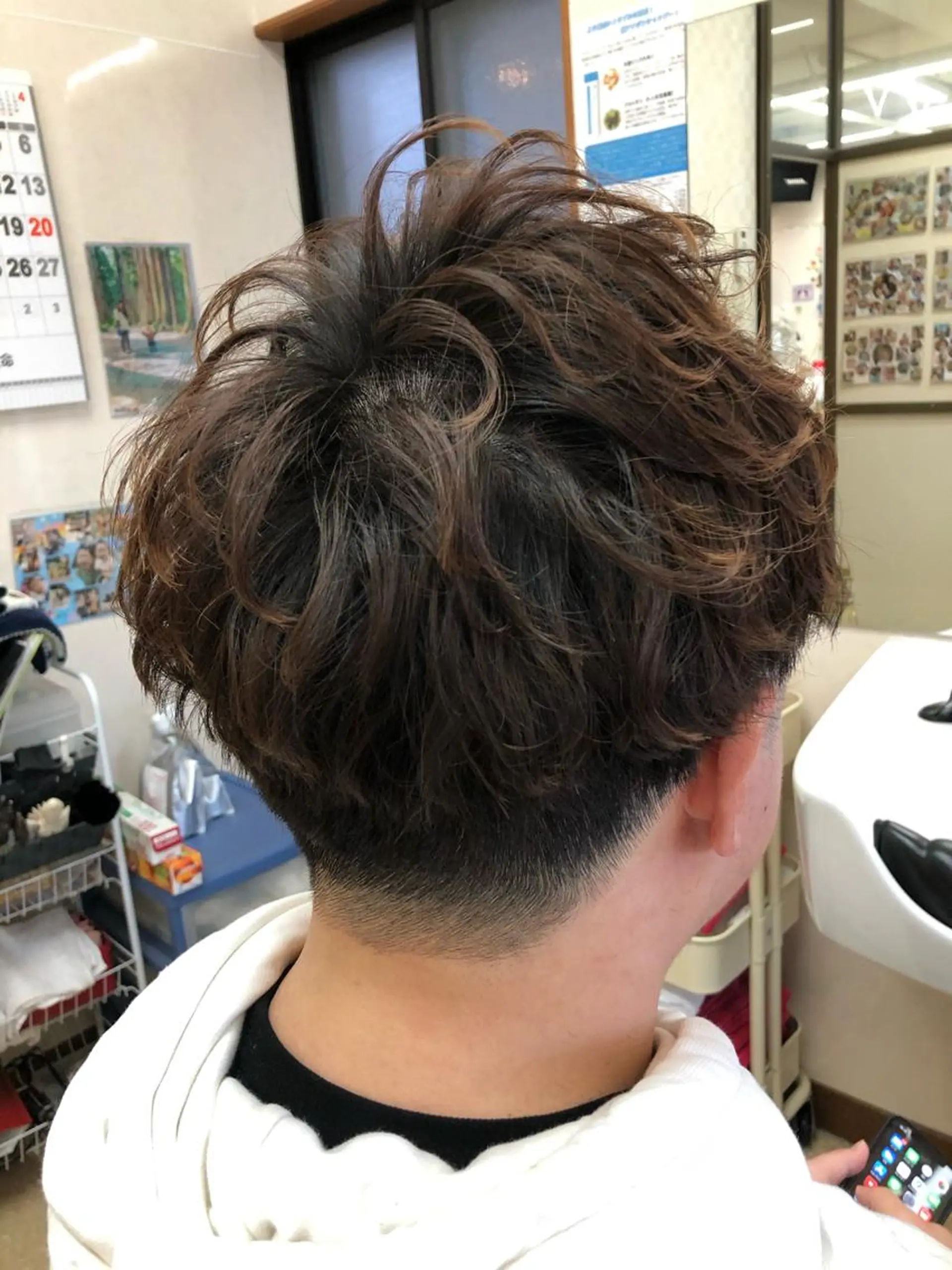 パーマ メンズ 石塚 浩のヘアスタイル