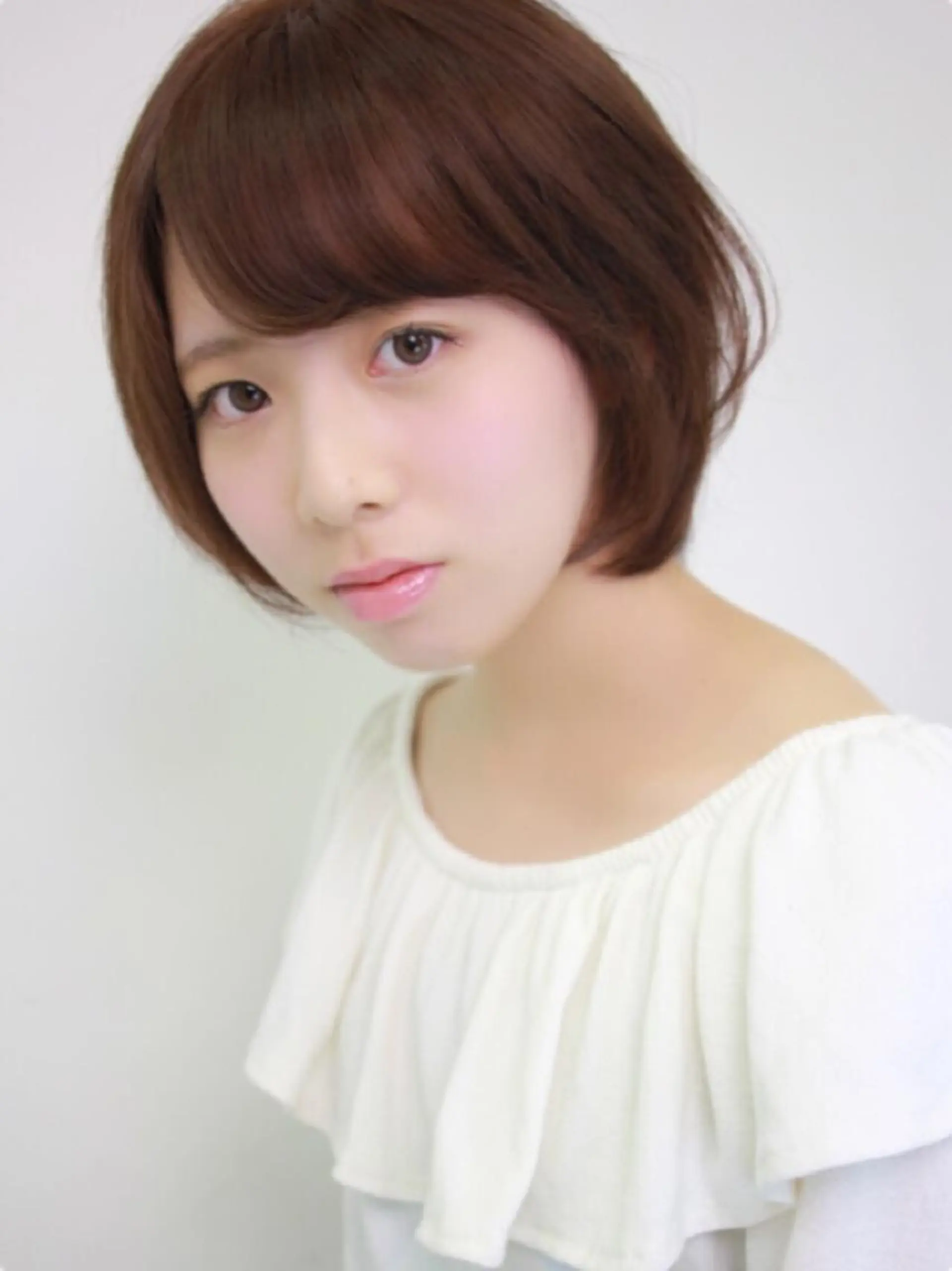 ショート ミディアム カラー アッシュ ブラウンカラー ピンクカラー シルバー 青木 茂樹⭐️ 透明感カラーのヘアスタイル