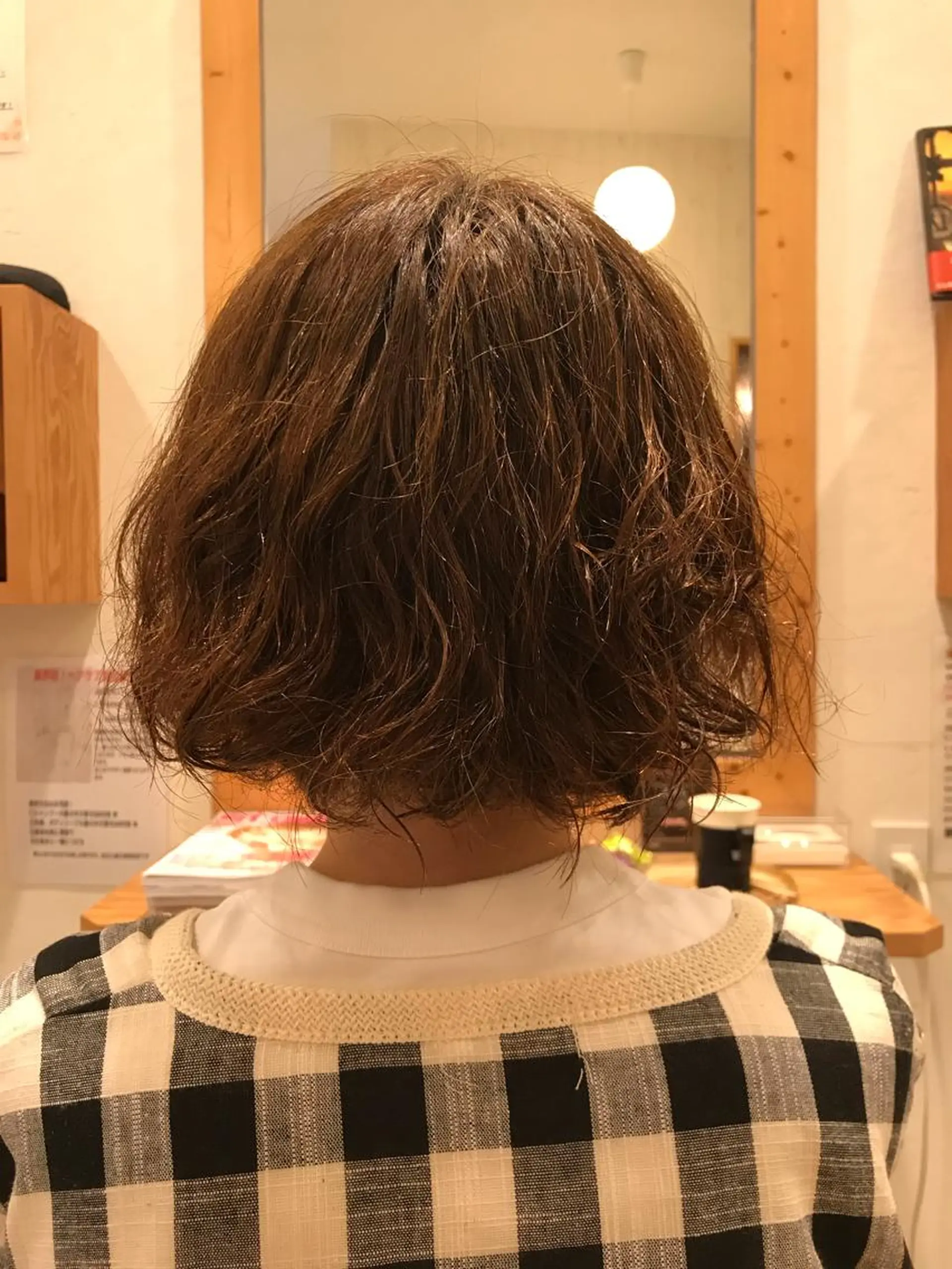 ショート パーマ TELA HAIR 幕張本郷店　千尋のヘアスタイル