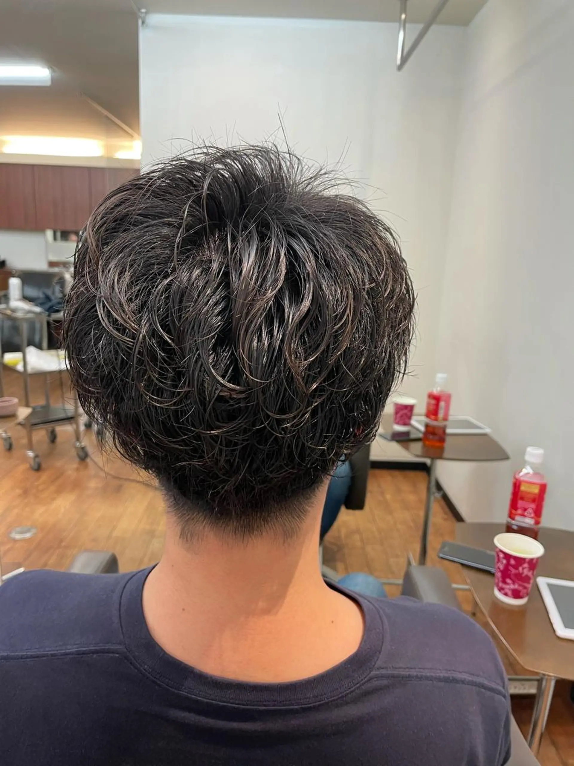 ショート パーマ メンズ 🌸髪質改善🌸 Shuhei🗝♠のヘアスタイル