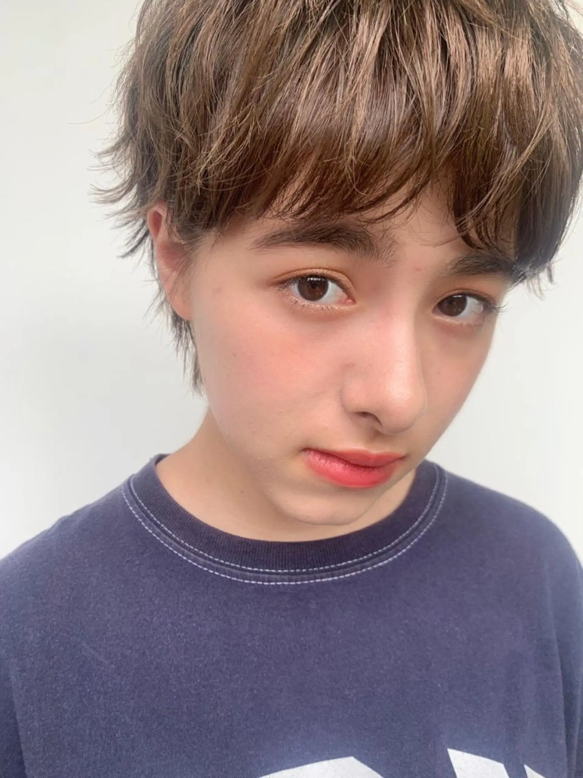 ショート パーマ ショート/ボブ特化 相良 真子のヘアスタイル