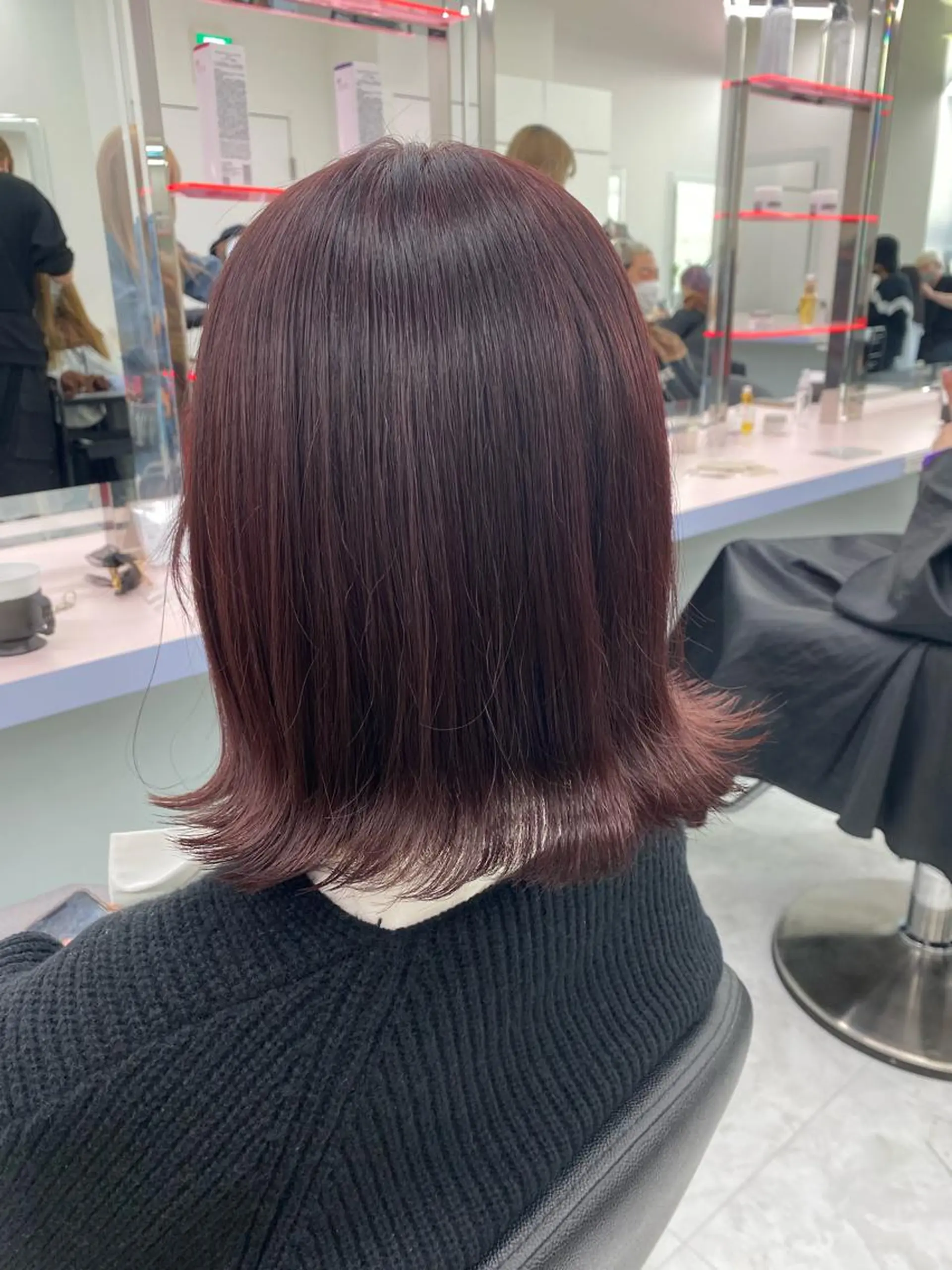 ミディアム カラー ヘアアレンジ ヘアカラー ブリーチなしの達人 🌈KAITOのヘアスタイル