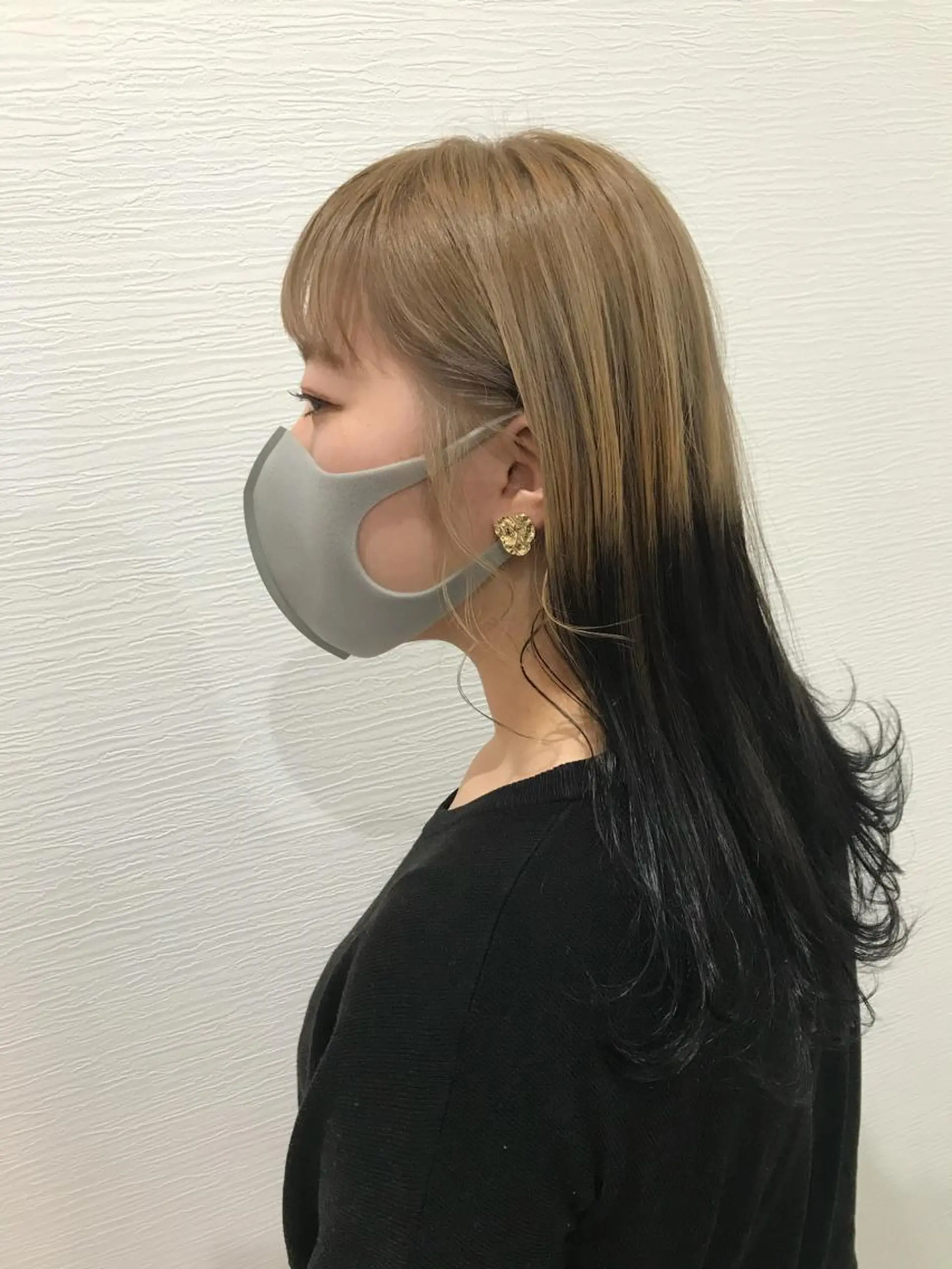 ロング カラー 藤野 美咲のヘアスタイル