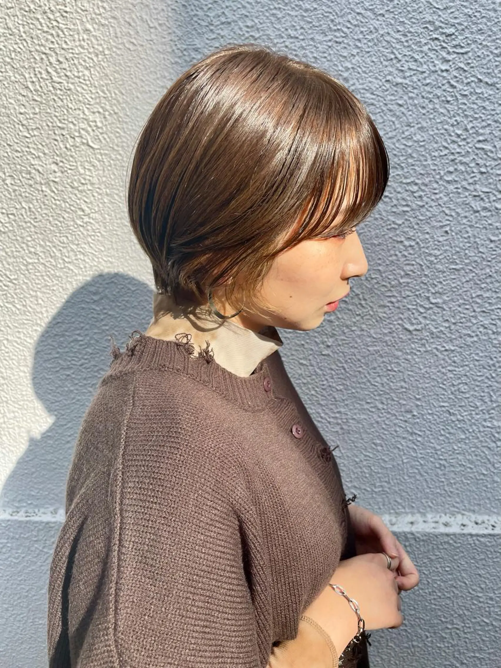 ショート 丸みショート ショートヘア カラー/レイヤー/ 髪質改善/PAAQのヘアスタイル