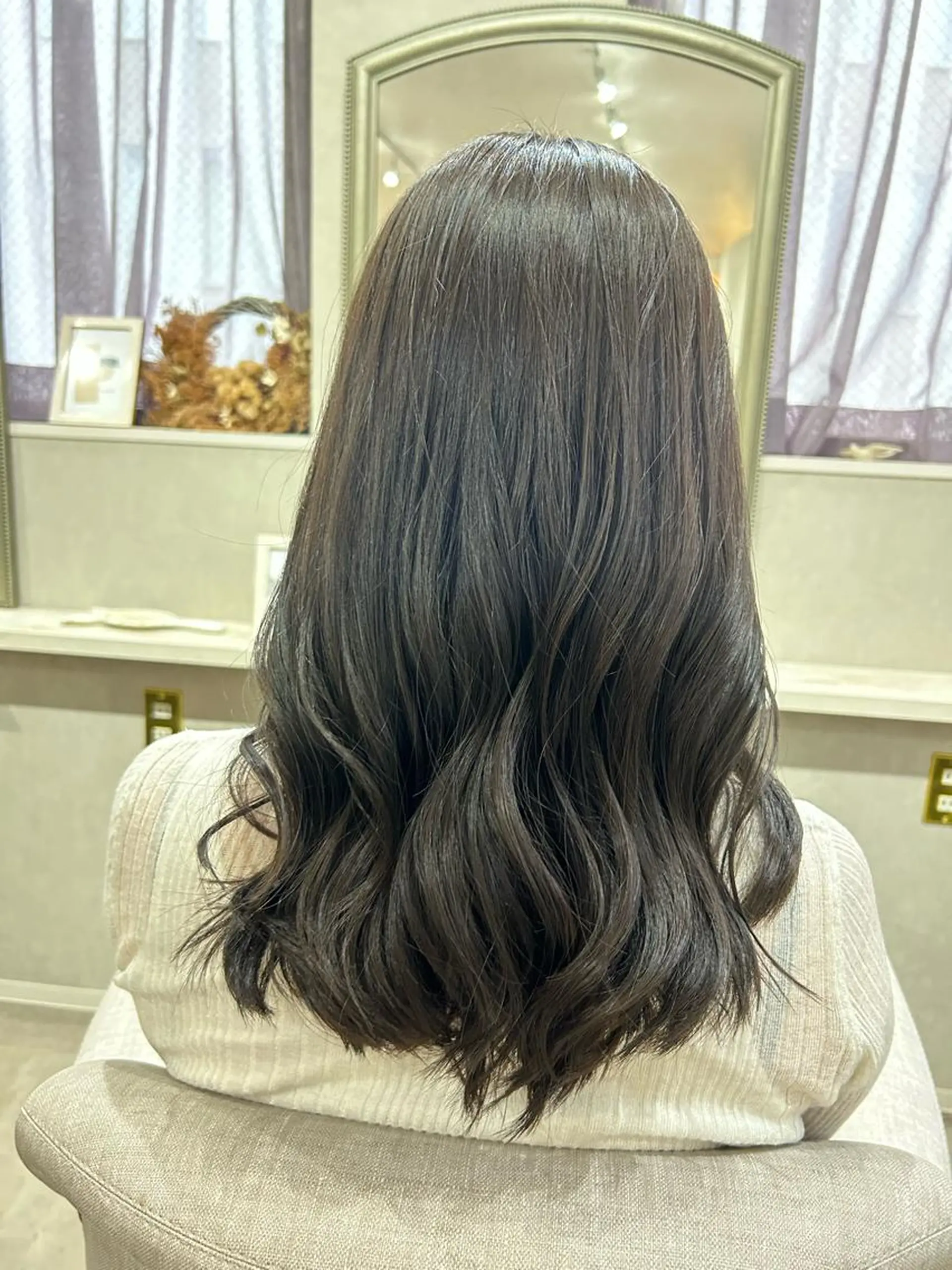 セミロング カラー 💠 AYAKA💠のヘアスタイル