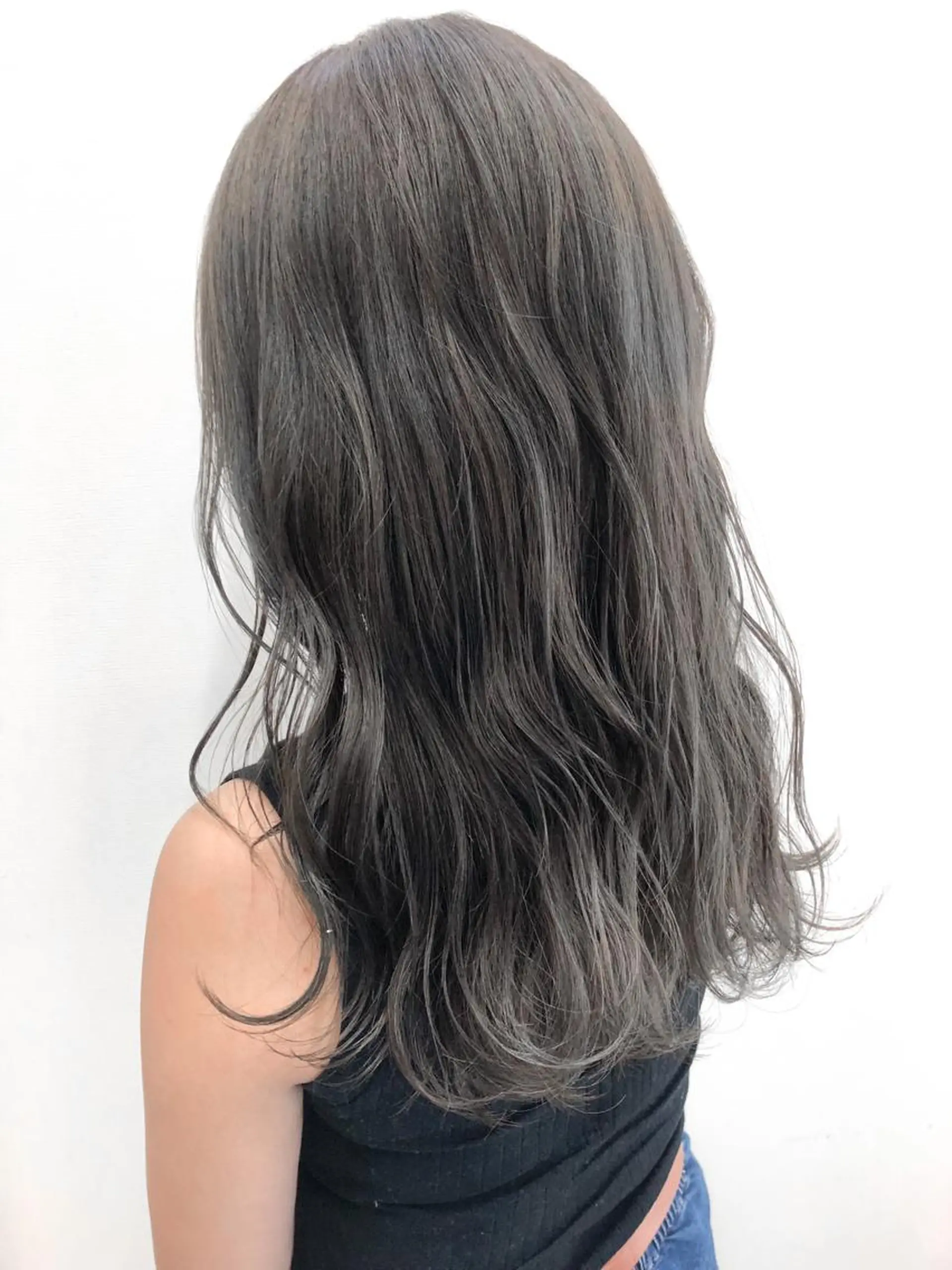 セミロング カラー パーマ ヘアアレンジ ワンレンボブ シールエクステ ベージュカラー 透明感カラー ダブルカラー ヘアカラー トリートメント say.所属・ブリーチカラー🔥 パーマ【佐々木凌平】のヘアスタイル