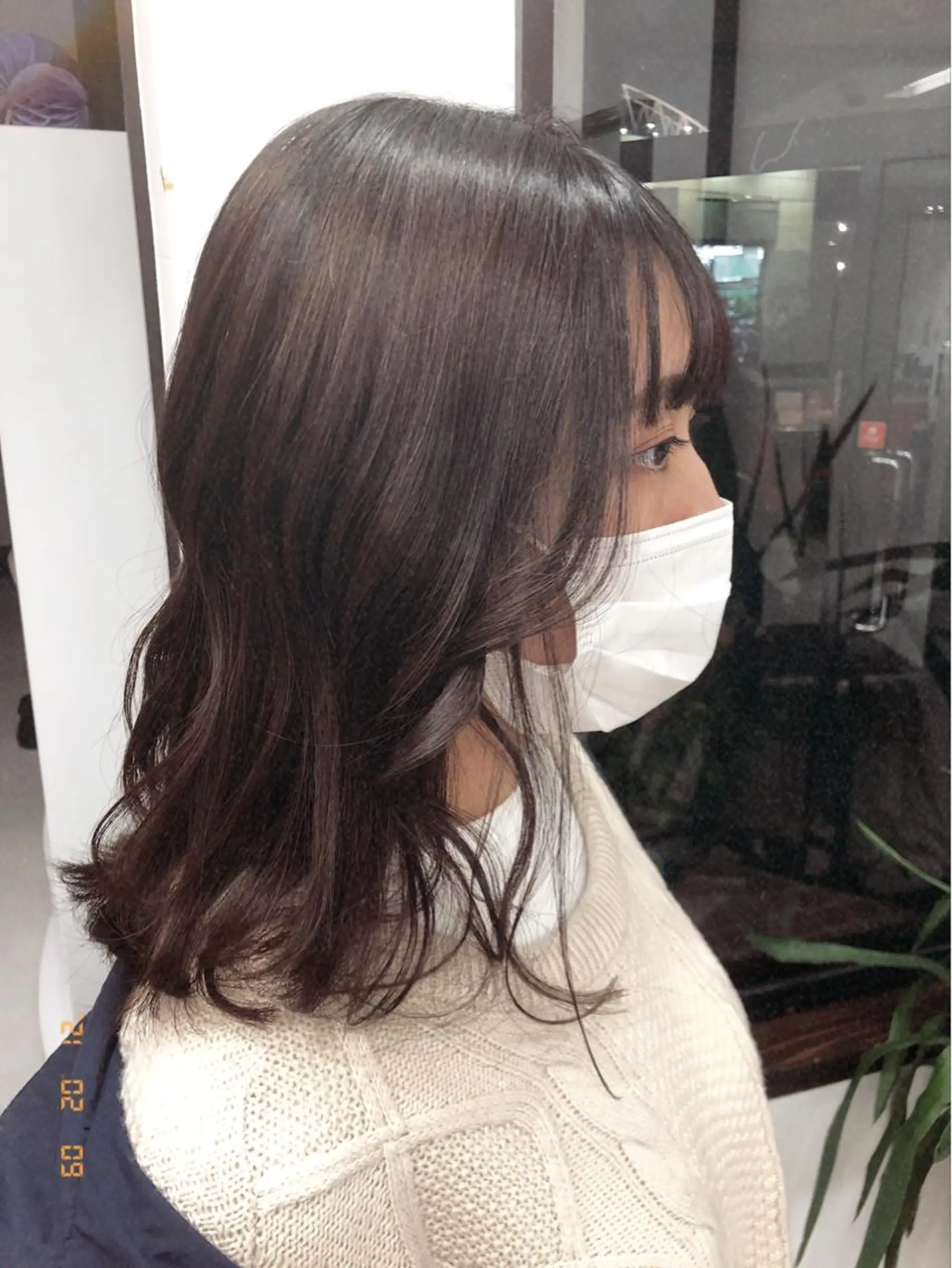 セミロング 小松 瑞季のヘアスタイル