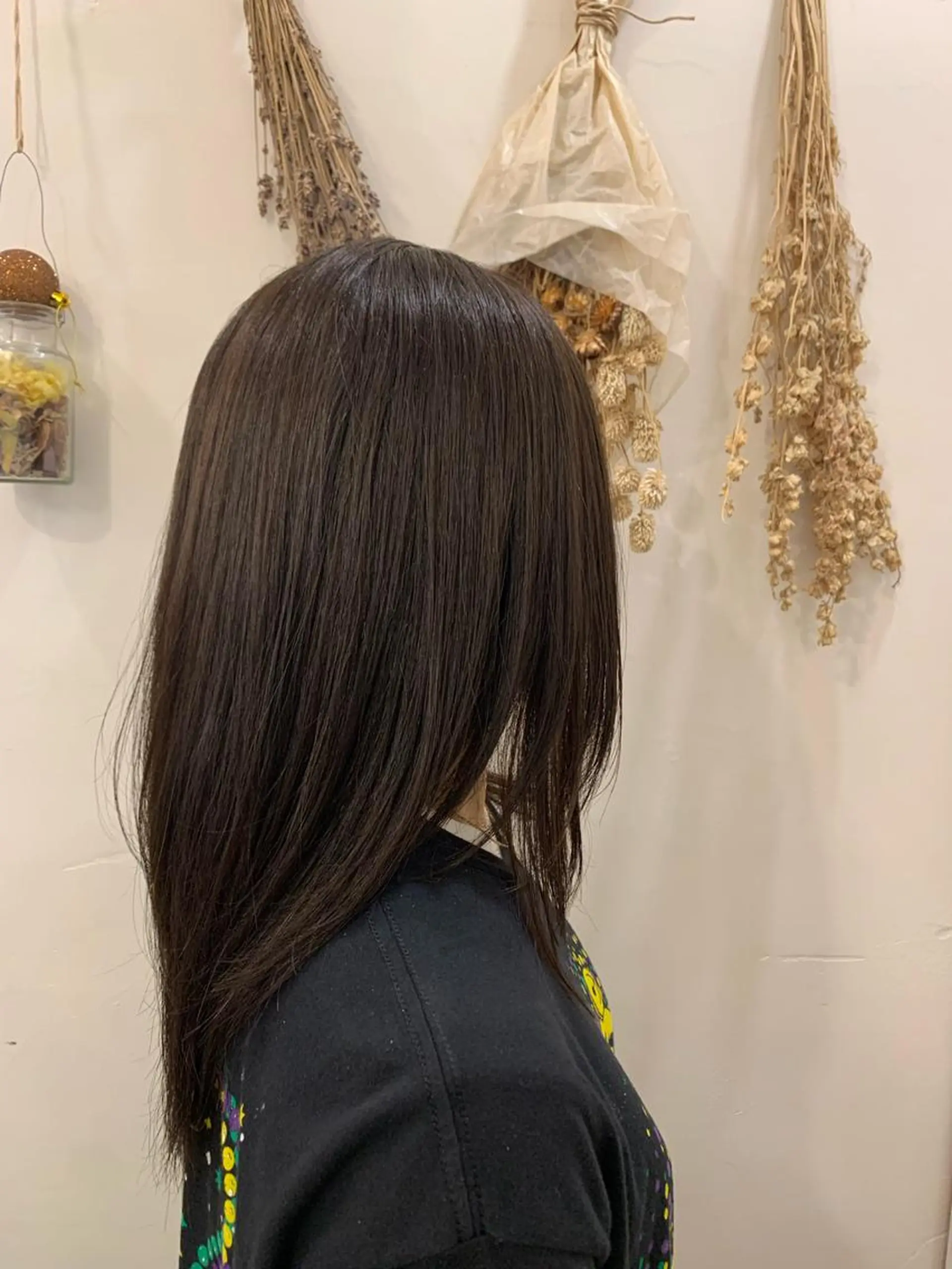 セミロング エハラ リョウスケのヘアスタイル