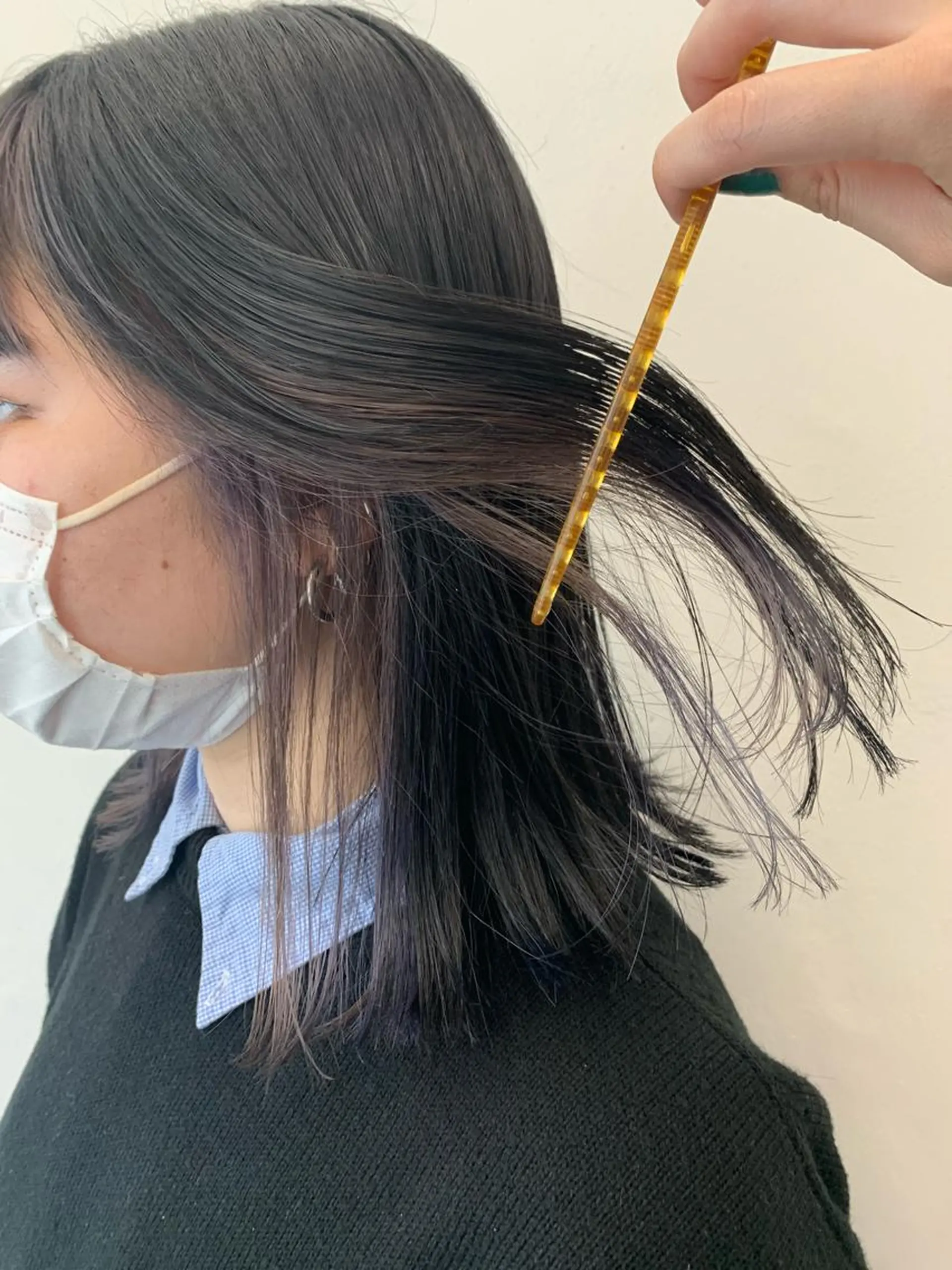 ミディアム カラー インナーカラー レイヤーカット/艶髪 ✨💭KIRARIのヘアスタイル