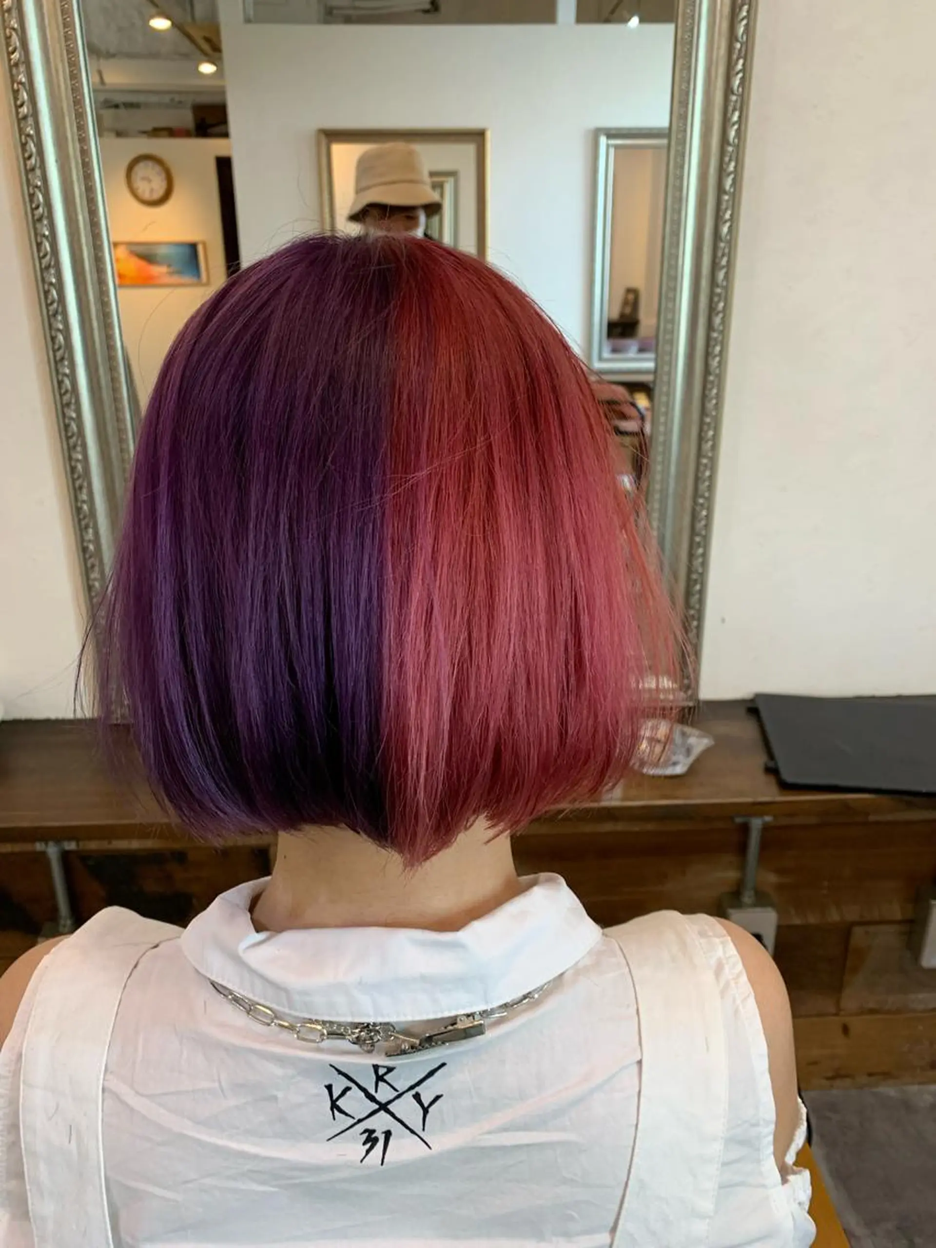 ショート ヘアカラー CECIL hair なんば店所属・メンズパーマ 艶髪☆店長☆有馬のヘアスタイル