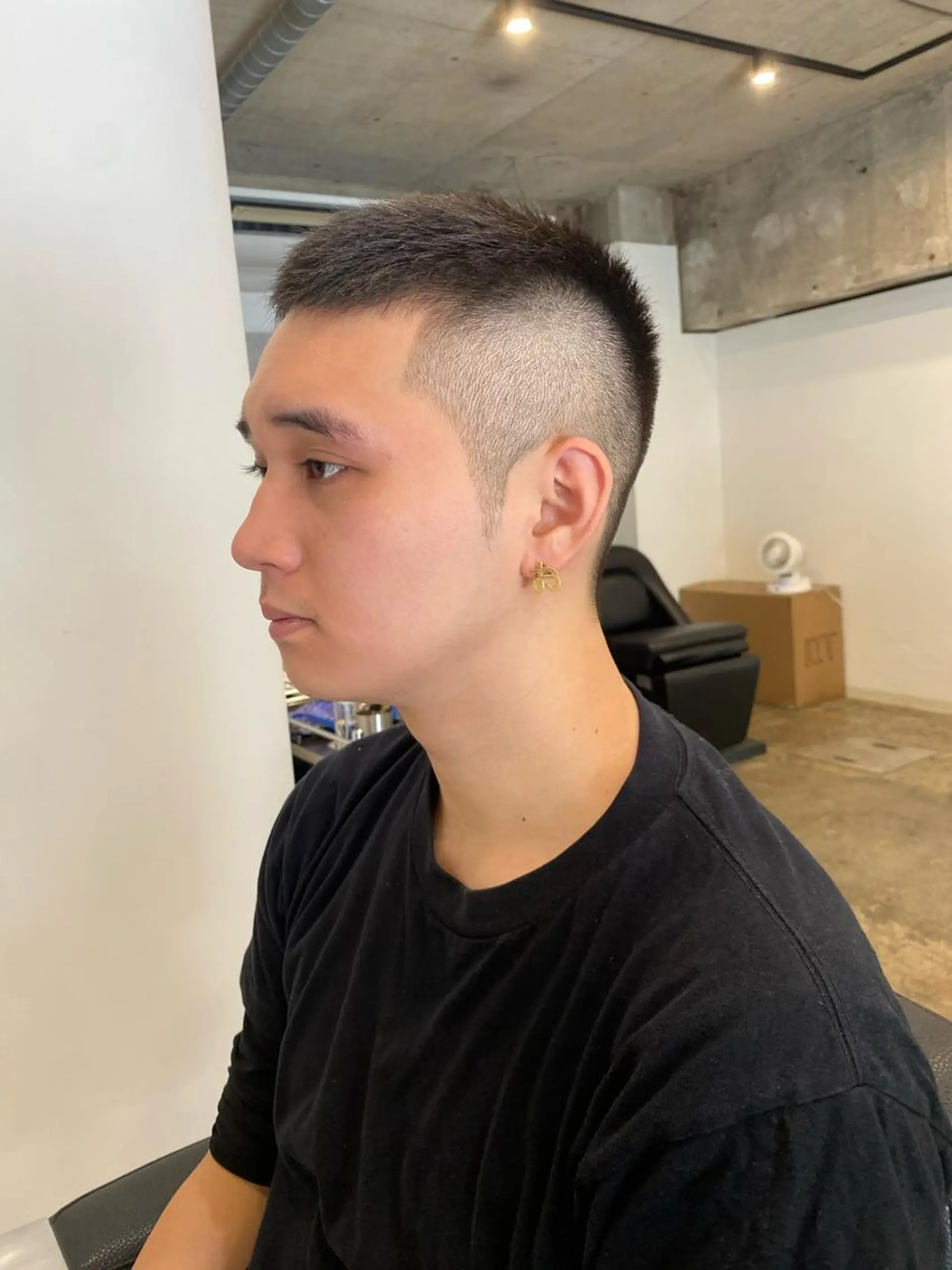 ショート メンズ 💈メンズカット 中野💈志賀 隼樹のヘアスタイル