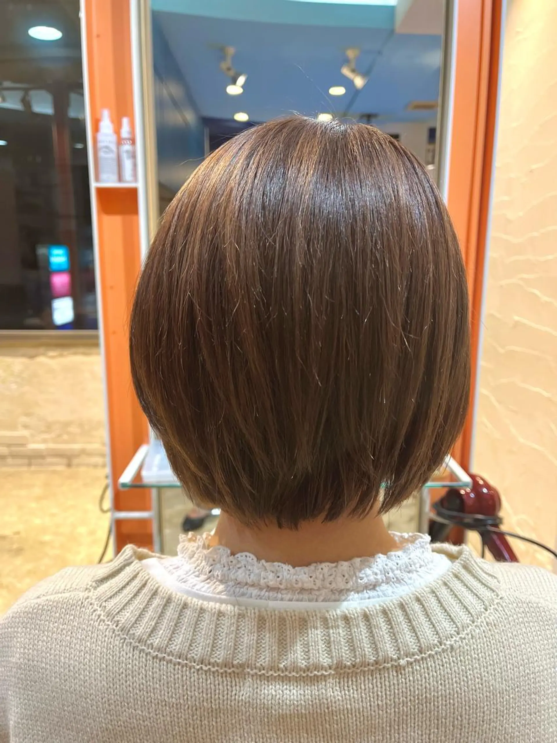 ショート カラー カット ヘアカラー うしだ かおるのヘアスタイル