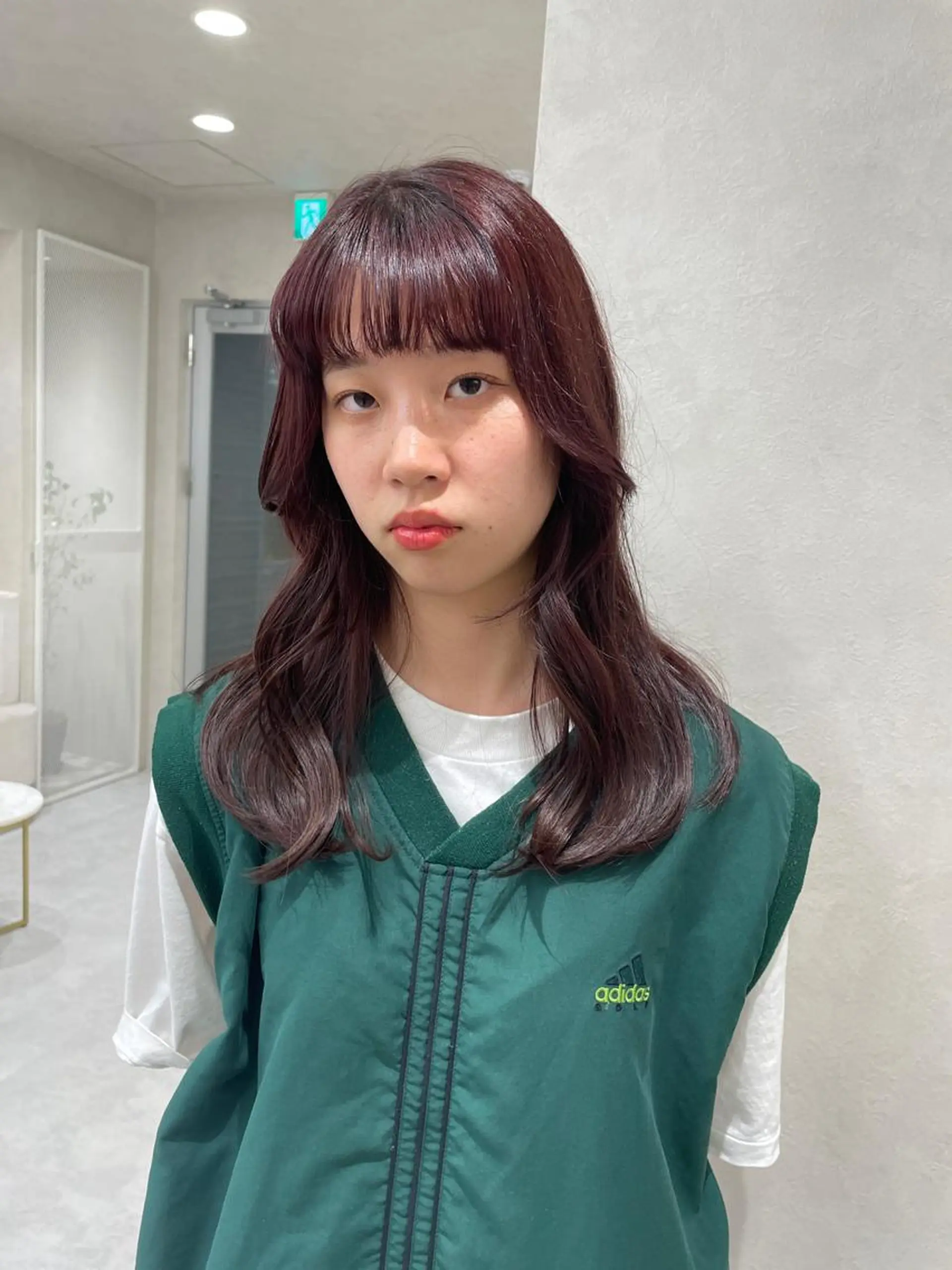 カラー 韓国ヘア/レイヤー Londエレンのヘアスタイル