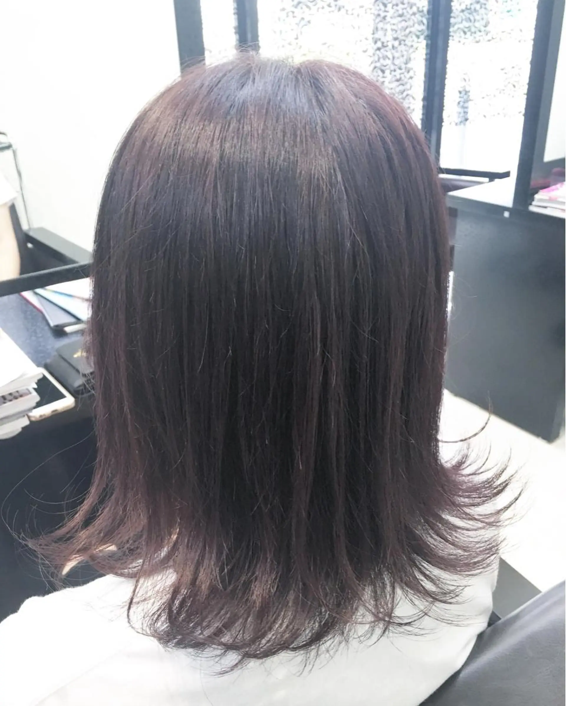 ショート カラー アッシュ 透明感カラー ラベンダーカラー ラベンダーアッシュ BREK 袋井店のヘアスタイル