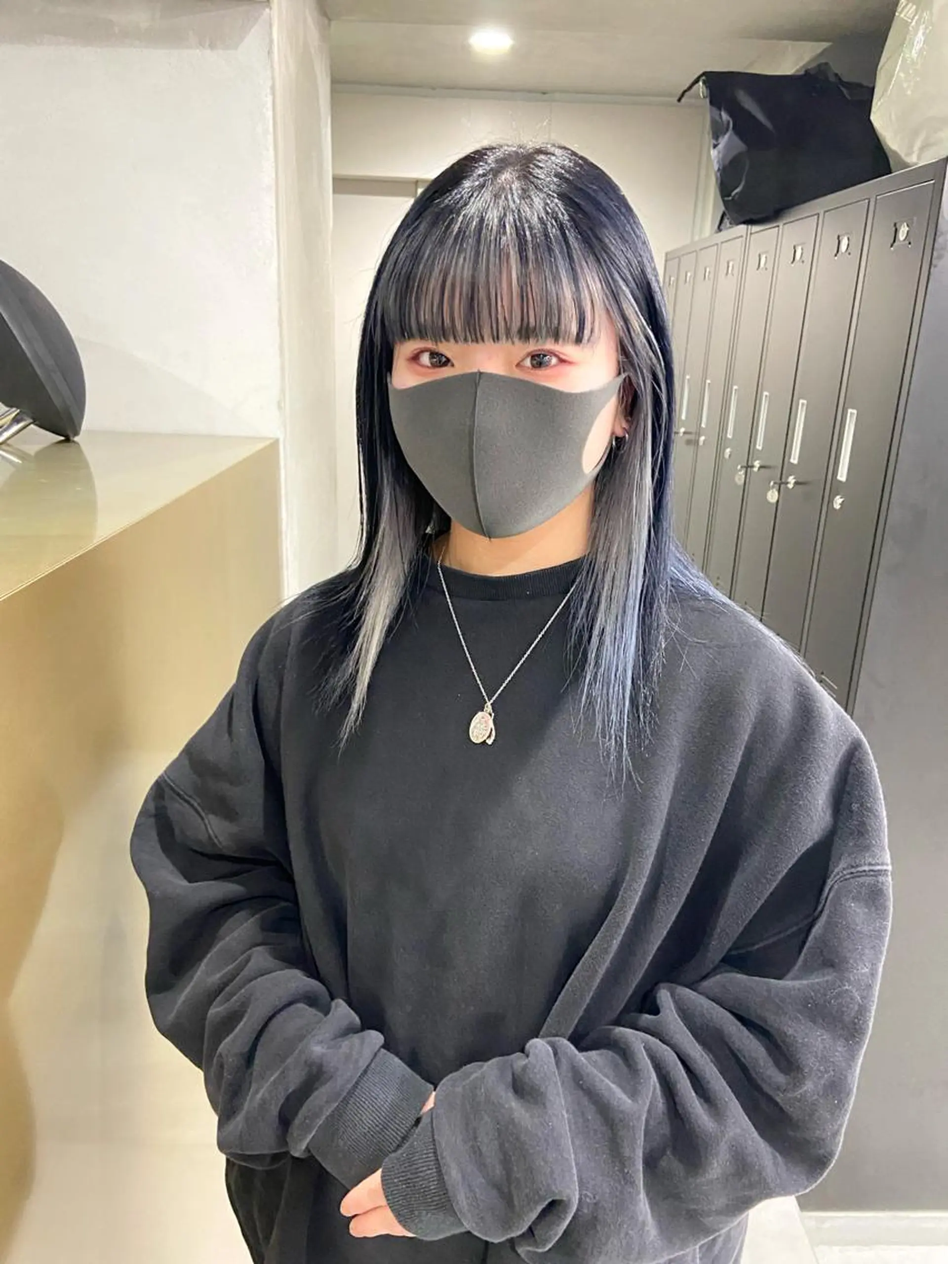 セミロング カラー ヘアカラー yuna/ボブカット /ハイトーンカラーのヘアスタイル