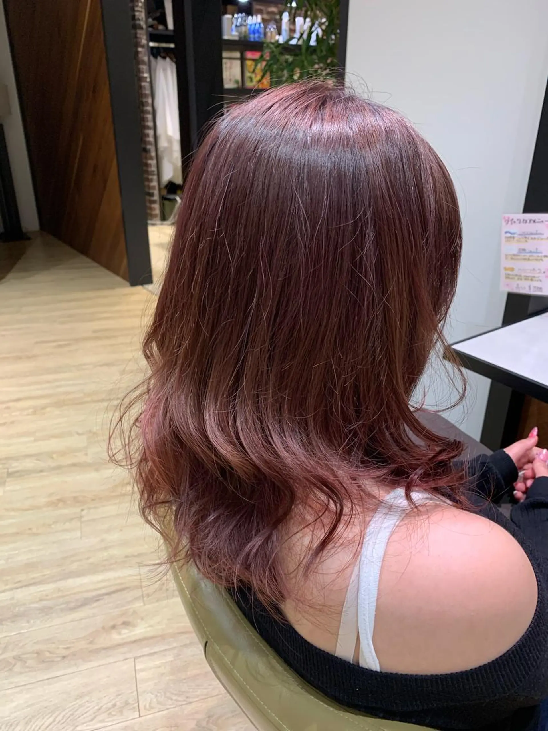 カラー ベージュカラー ピンクカラー ピンクベージュ 瀧尾 祐季のヘアスタイル