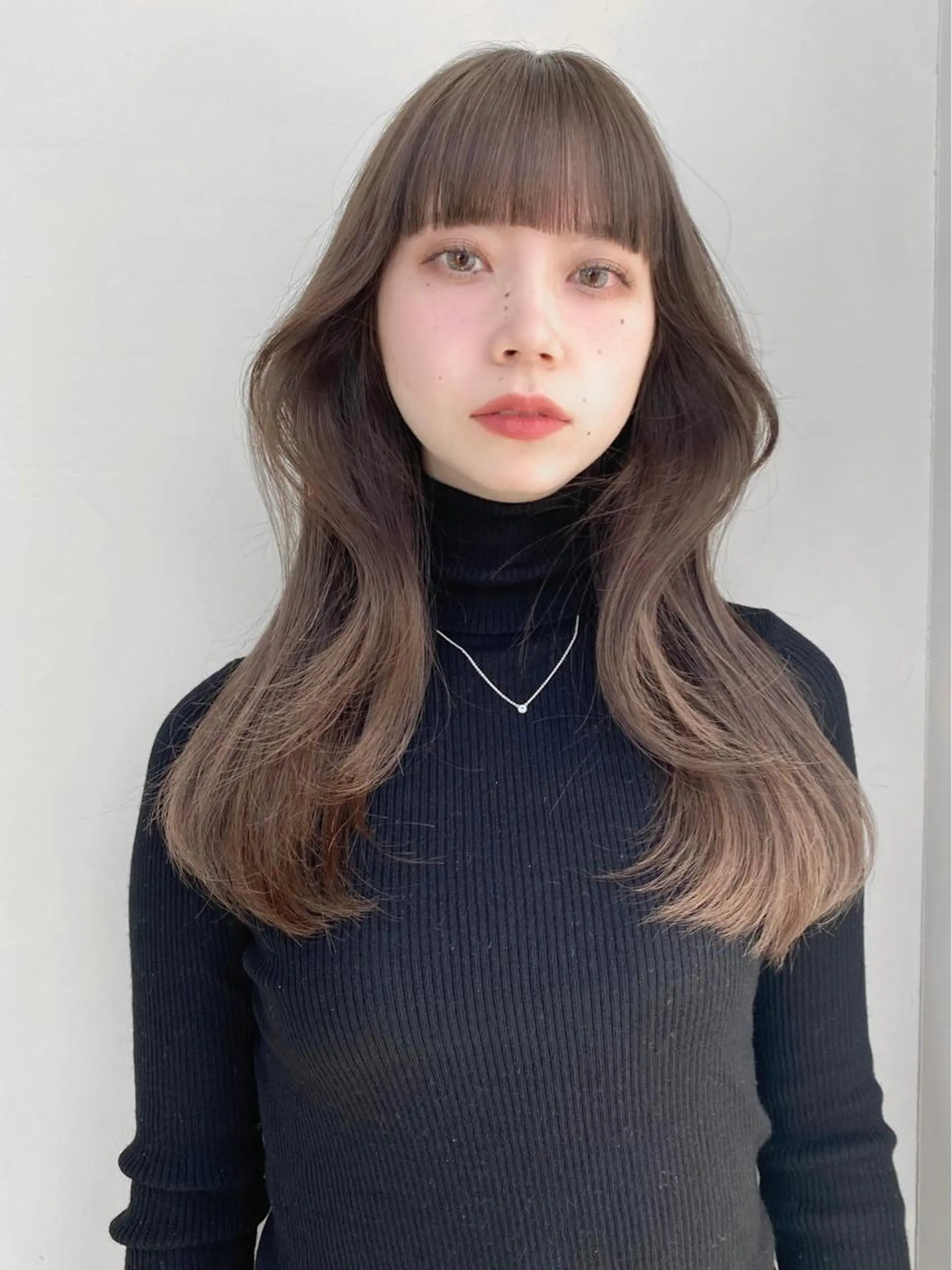 ロング カラー くびれヘア 顔まわりレイヤー レイヤーカット レイヤー/顔周り /透明感🩶高橋大のヘアスタイル