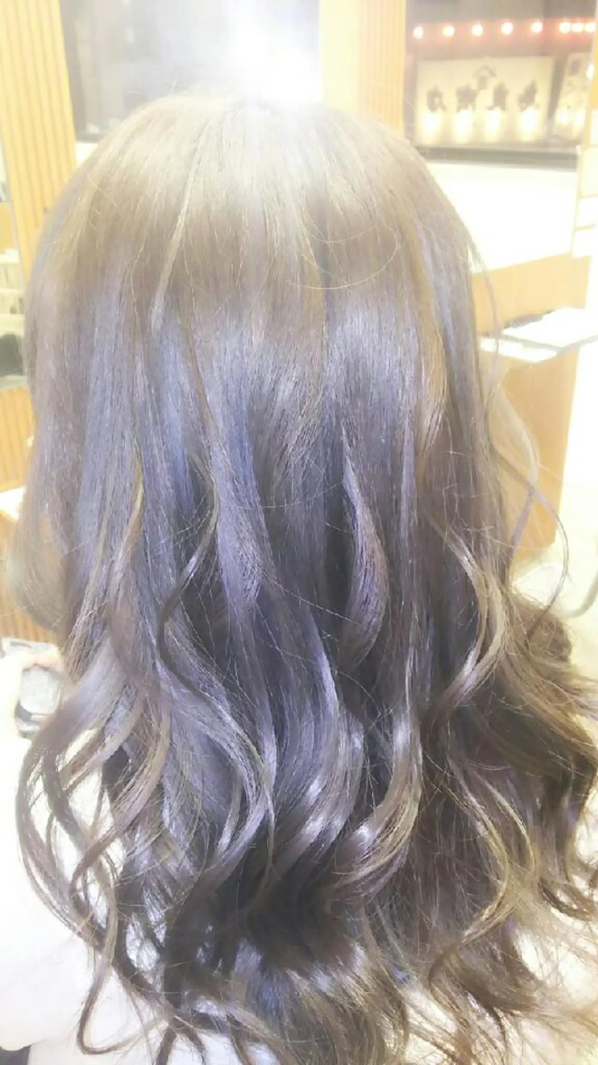 ロング カラー グレージュ 脇田 雄大のヘアスタイル