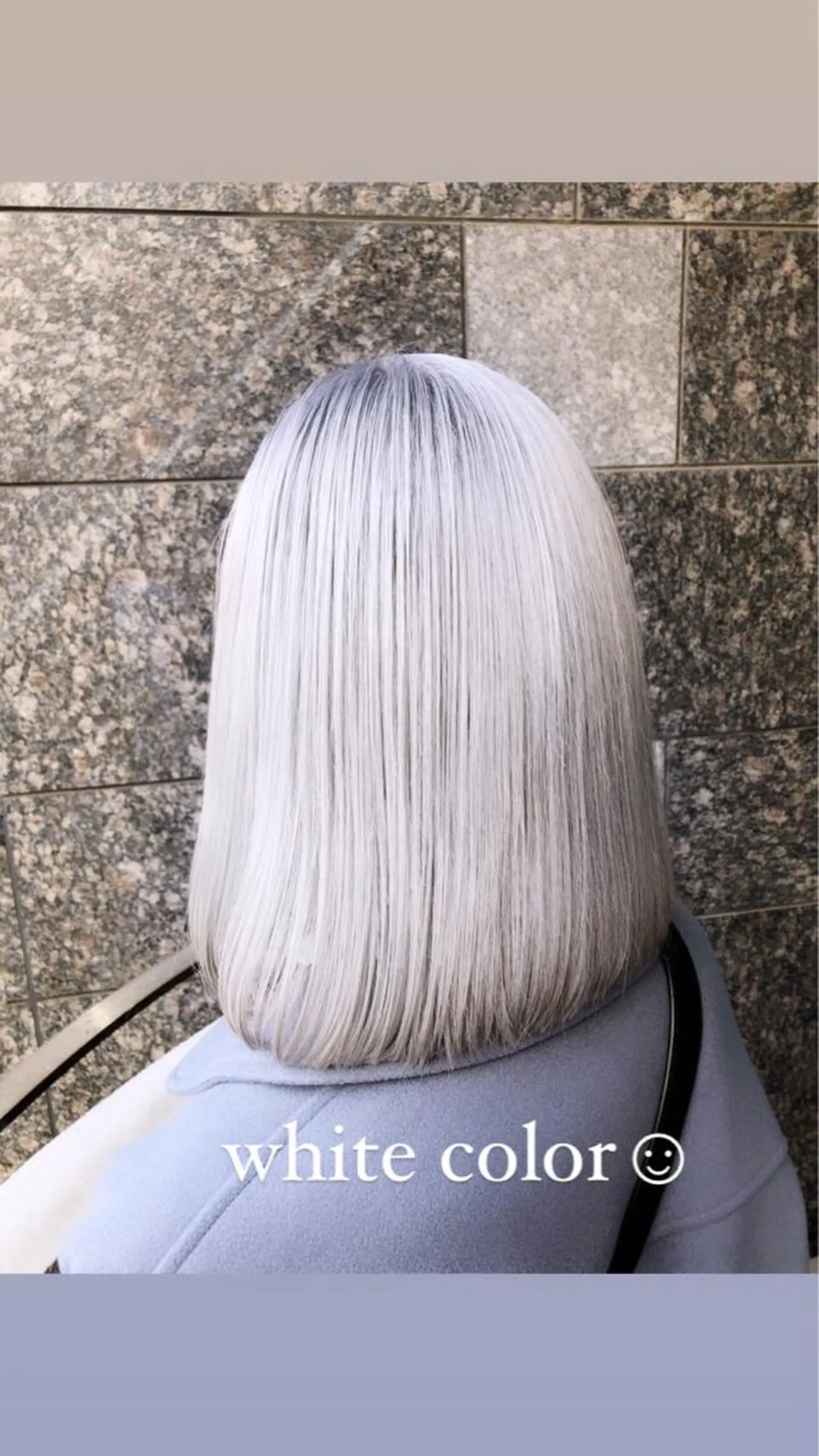 ミディアム カラーアンドケアリタ kitamuuuのヘアスタイル