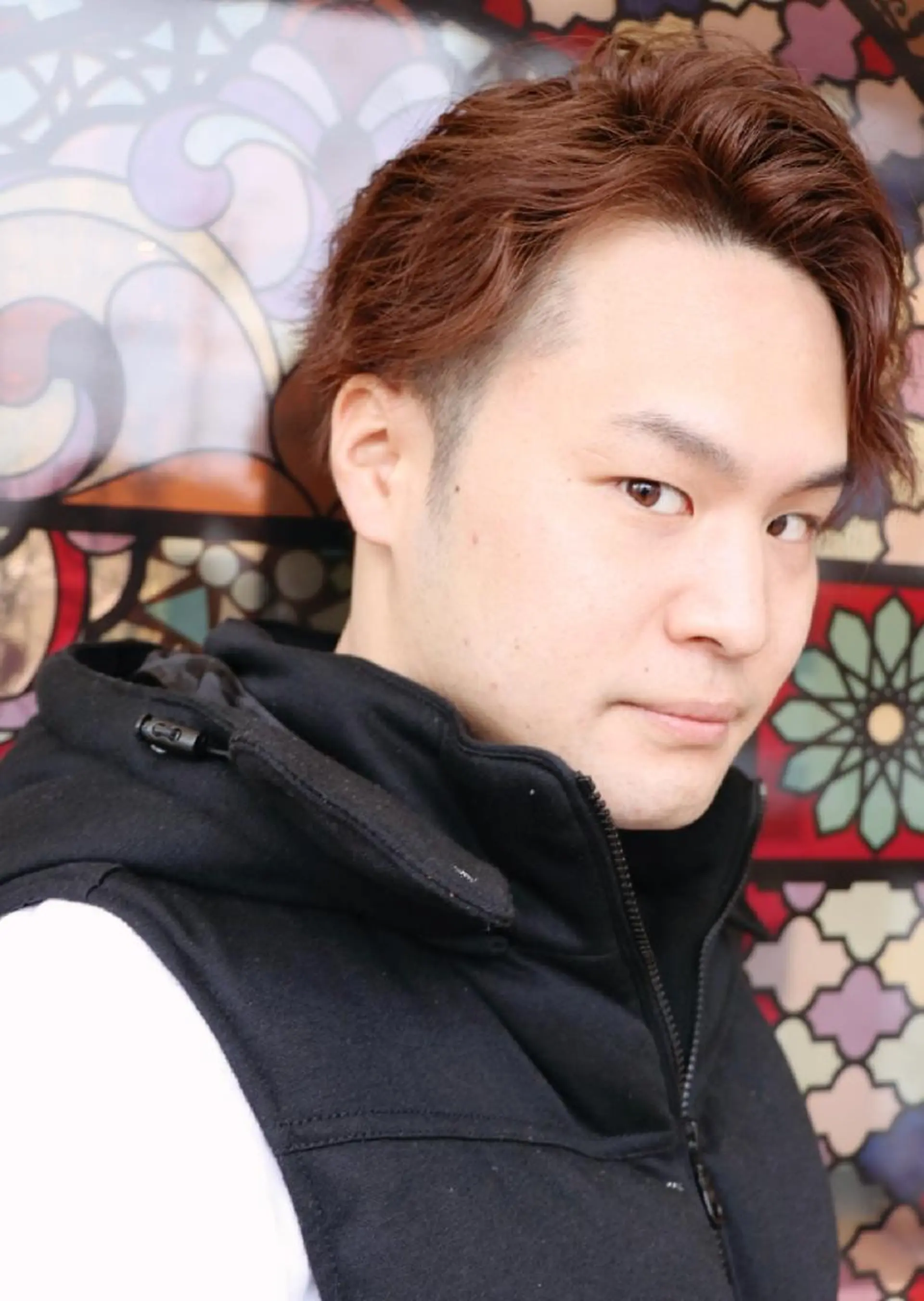 ショート カラー パーマ 徳永 博志のヘアスタイル