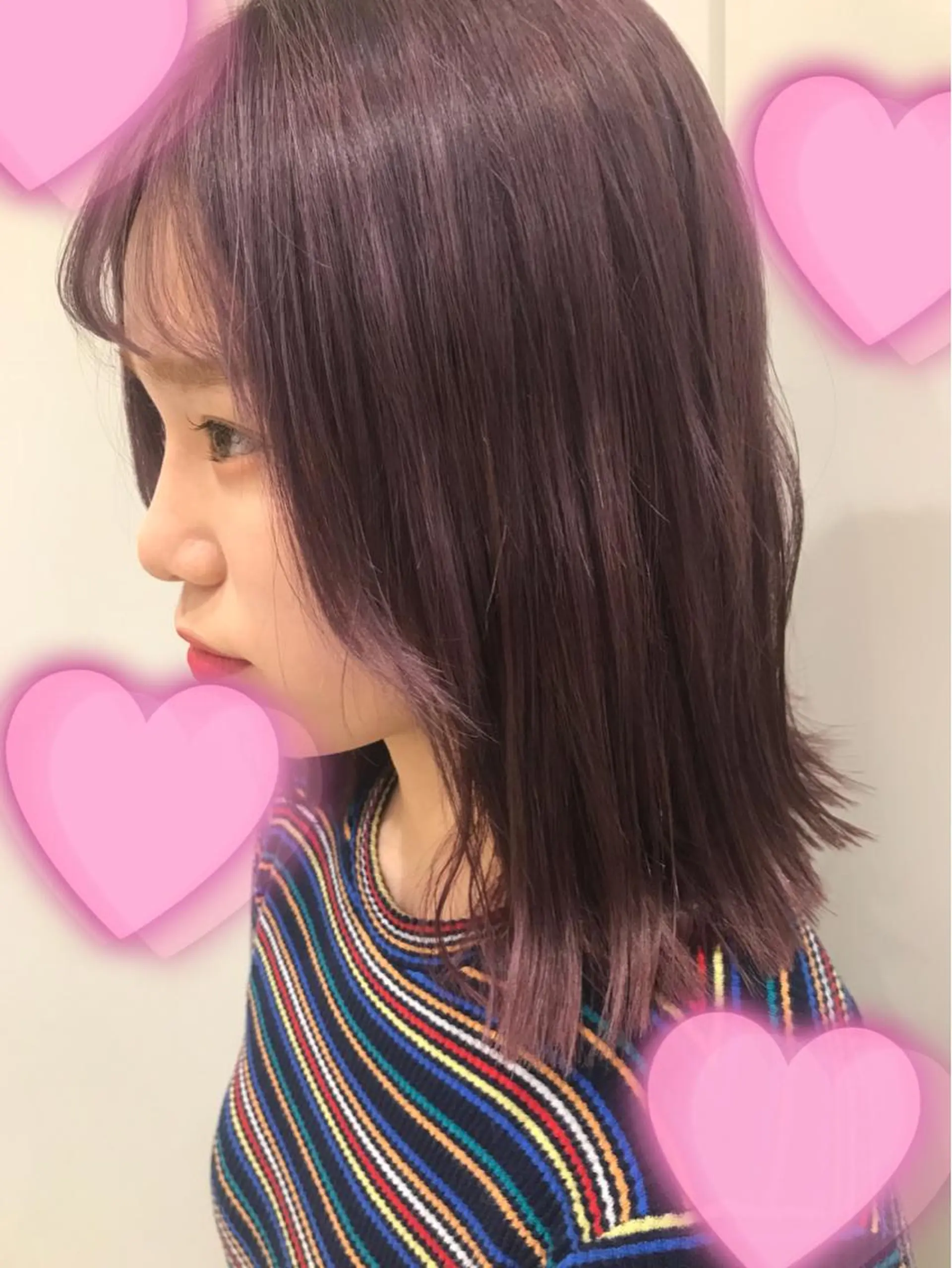 カラー ピンクカラー 新宿駅近♡個室 ♡関口三都季🌜のヘアスタイル