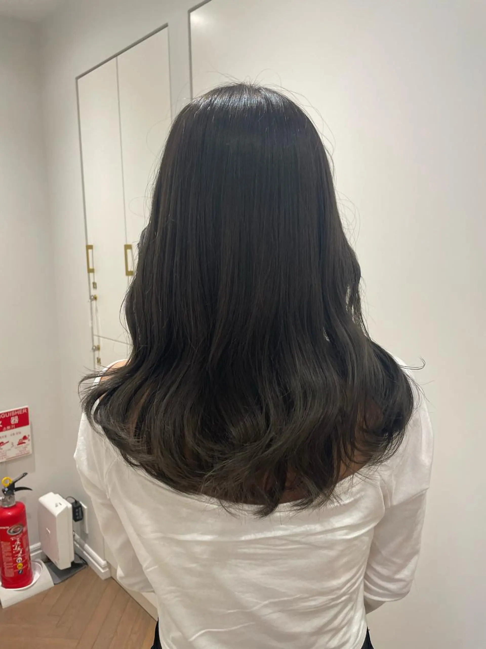 ロング カット ヘアカラー 韓国ヘア🤍 慎之介のヘアスタイル