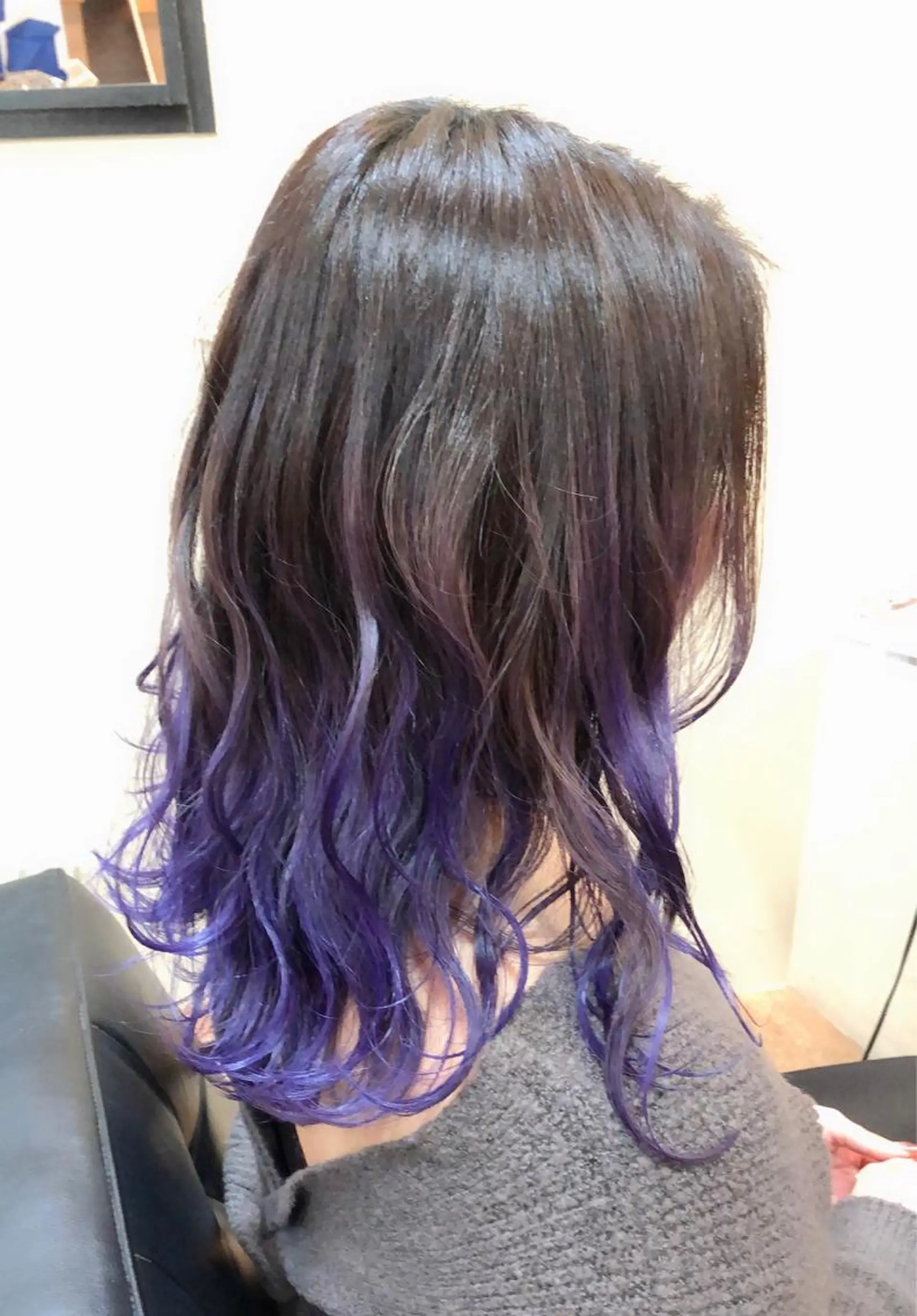 ミディアム カラー グラデーションカラー 清永 隆二のヘアスタイル