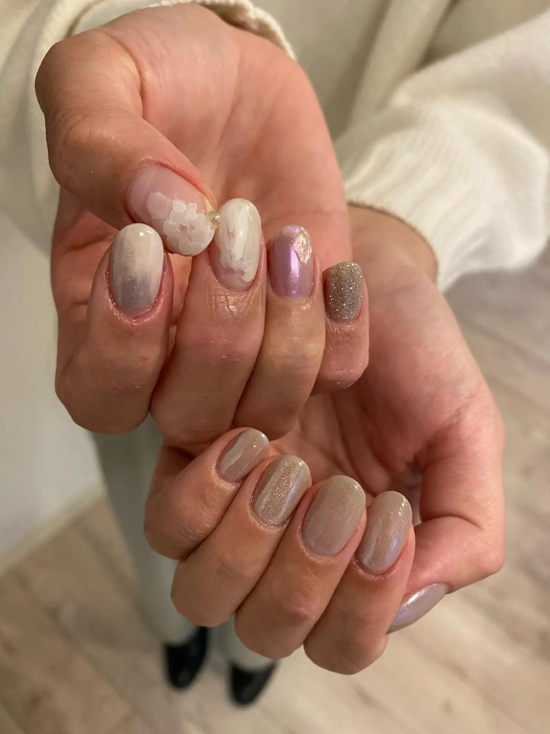 ネイル ハンドネイル 【LINON】 airiのネイルデザイン