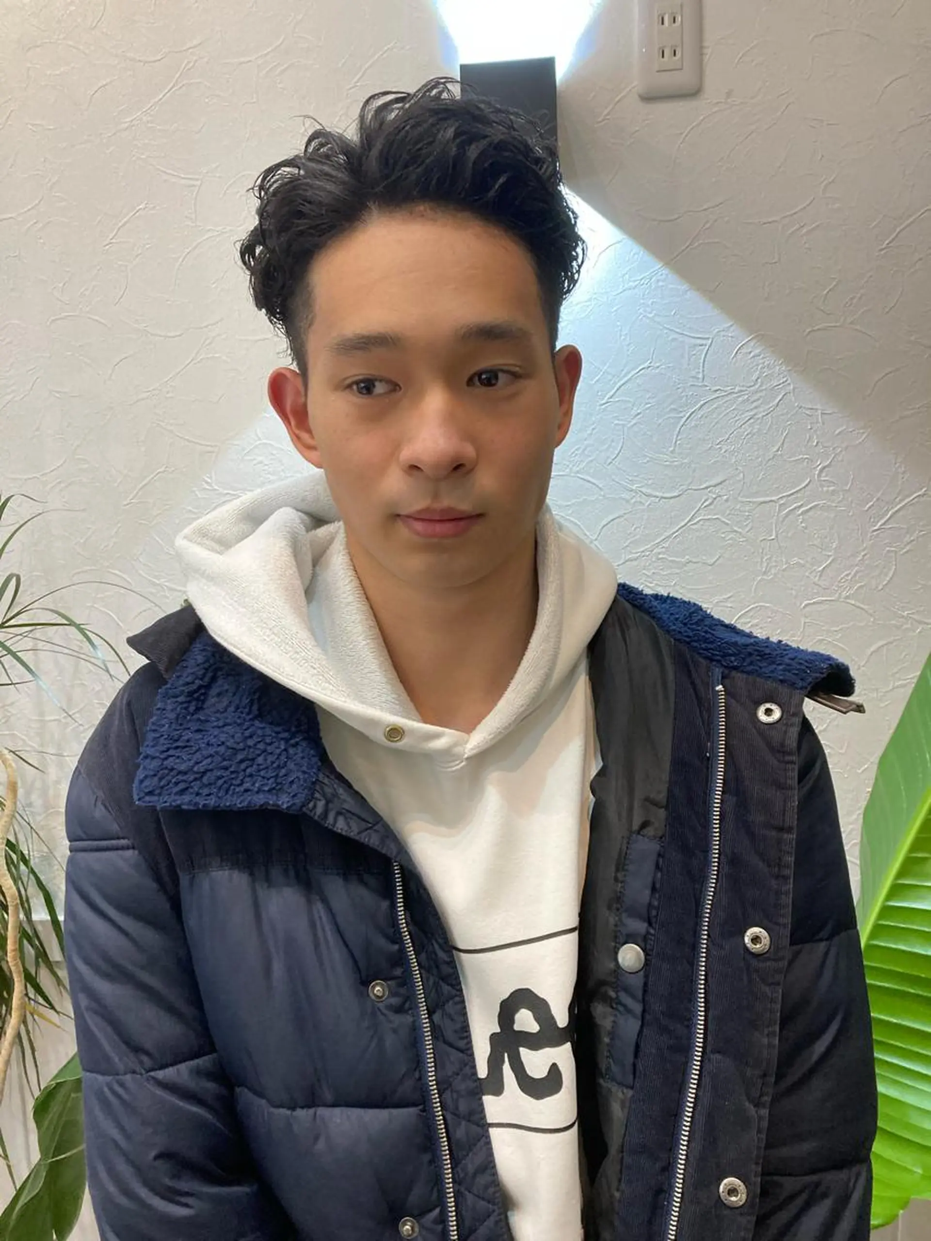 パーマ メンズ ボブ/レイヤー/ ショートcovo代表のヘアスタイル