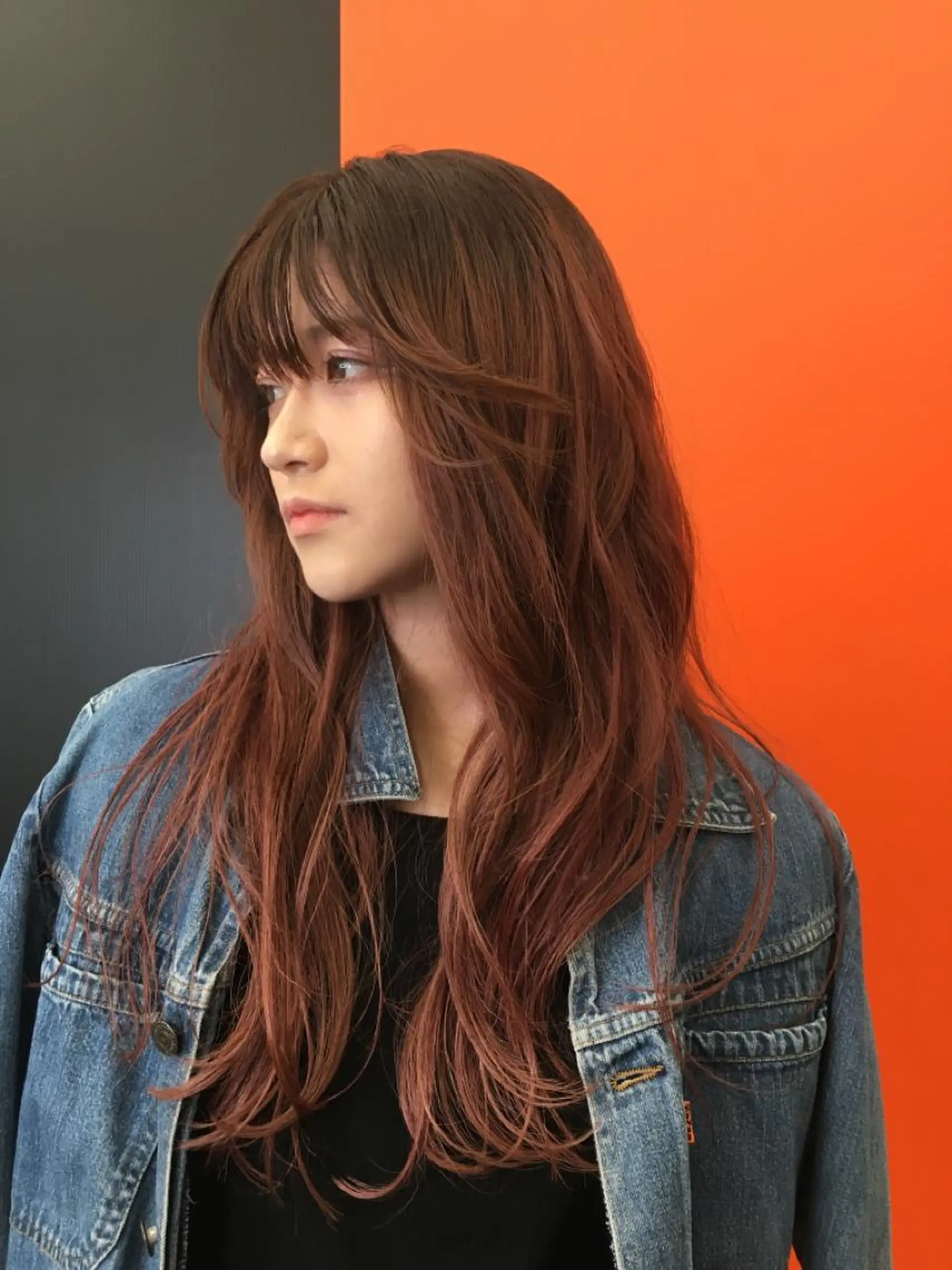 ロング カラー ショートボブ ブリーチ ケアブリーチ ハイライトカラー ハイトーンカラー カット ヘアカラー KEPKA ヤマグチ 天神 今泉のヘアスタイル