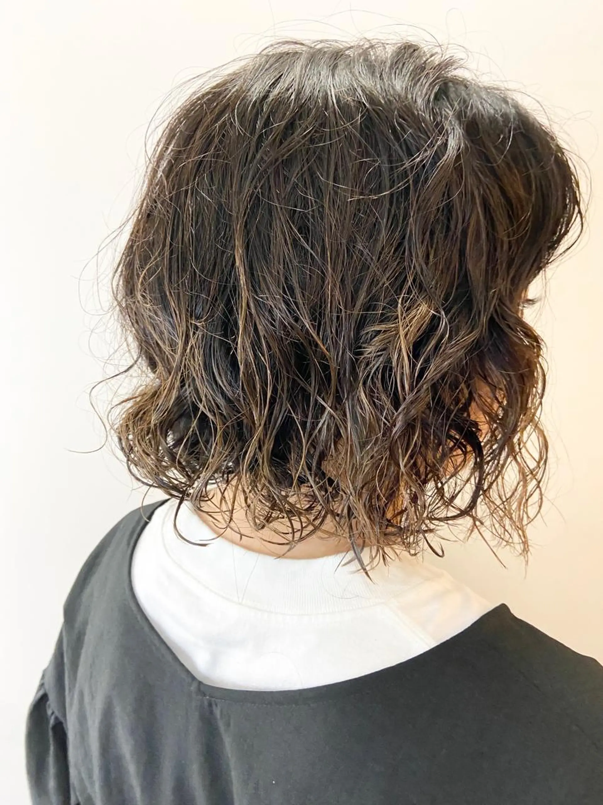 ショート パーマ 田中 あやなのヘアスタイル