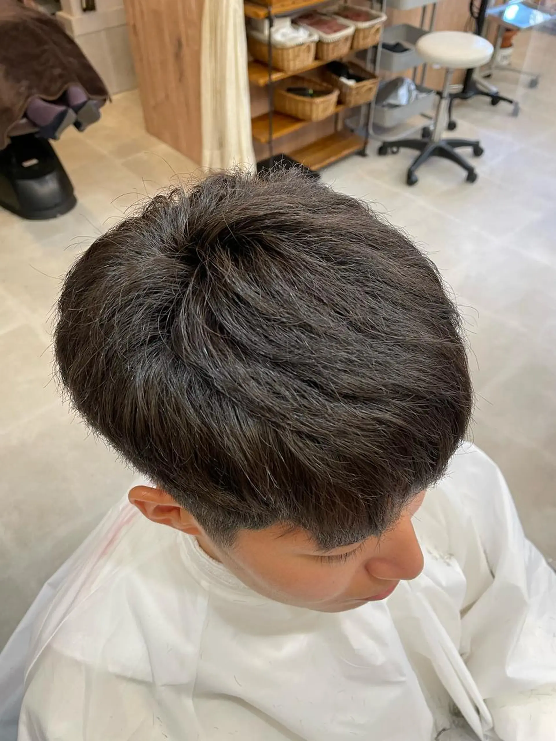 ショート メンズ 縮毛矯正 津田 あかねのヘアスタイル