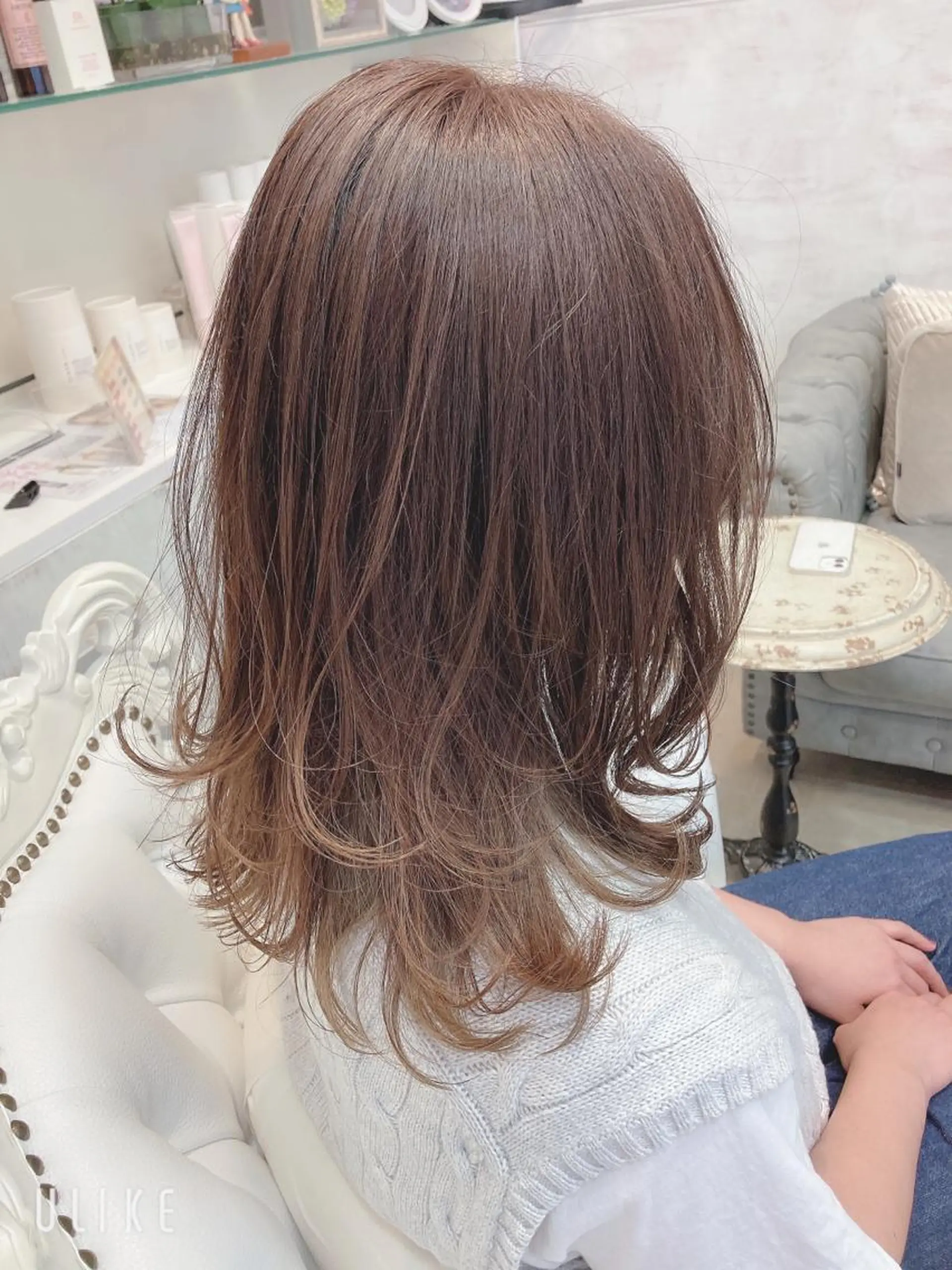 セミロング GOSSIP信国 瑞絵のヘアスタイル