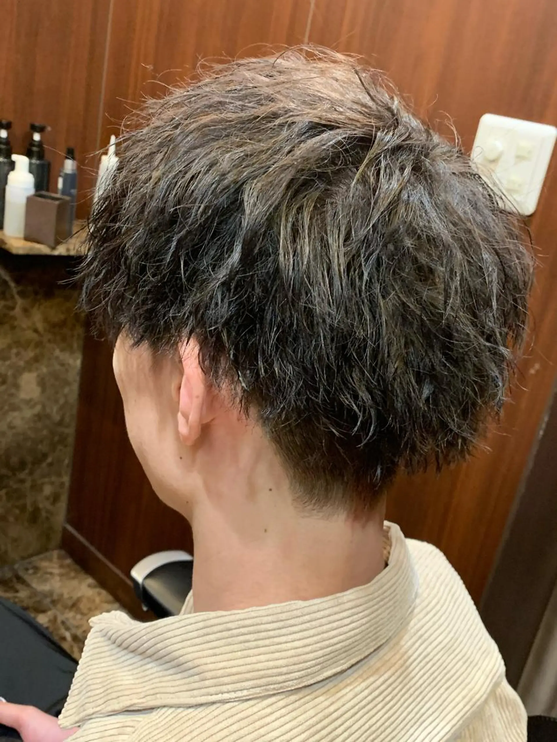 ショート メンズ 羽木 隆徒のヘアスタイル