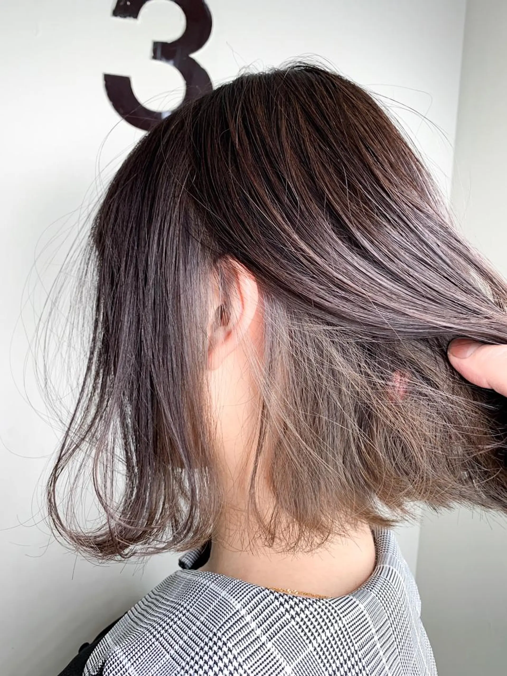 ショート カラー グレージュ インナーカラー ヘアカラー 🌈 DAIKI 🌈のヘアスタイル