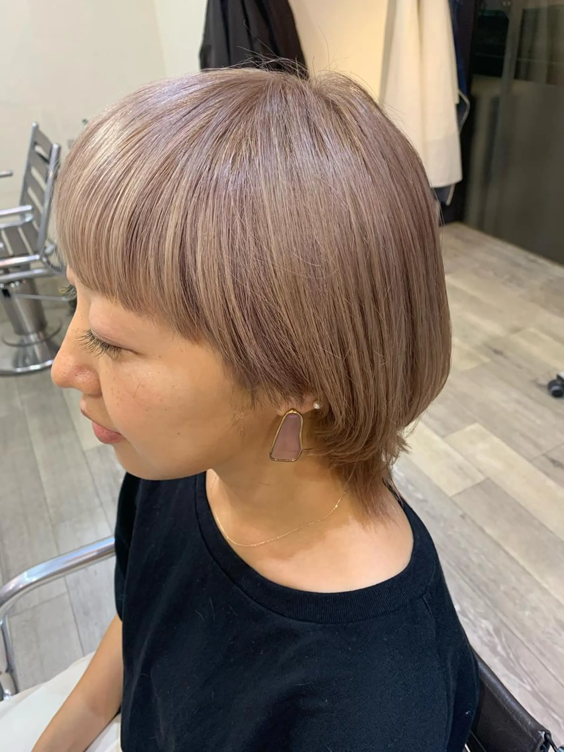 ミディアム ショートスタイル /tomo.のヘアスタイル