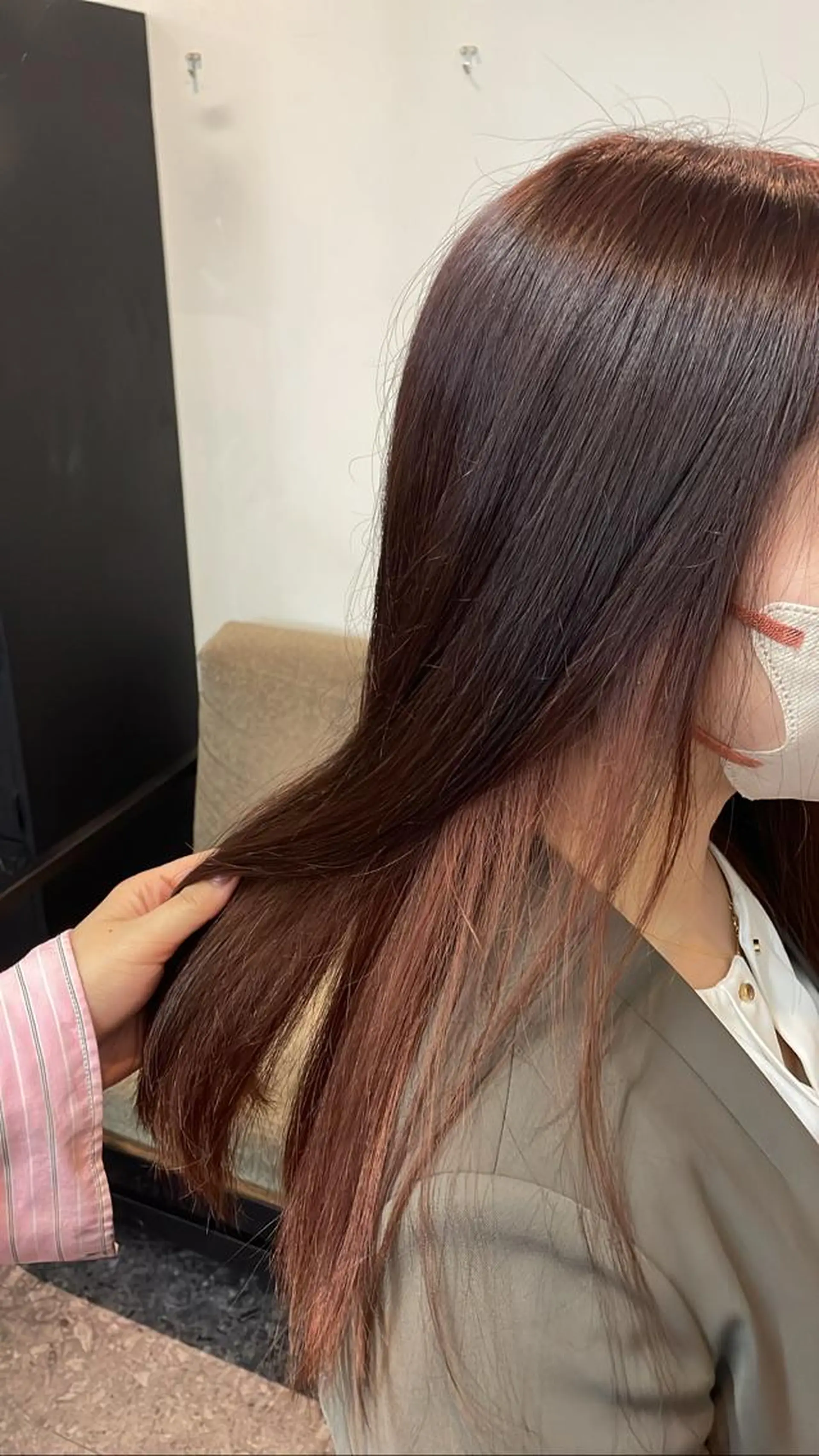 カラー オノ フウカのヘアスタイル