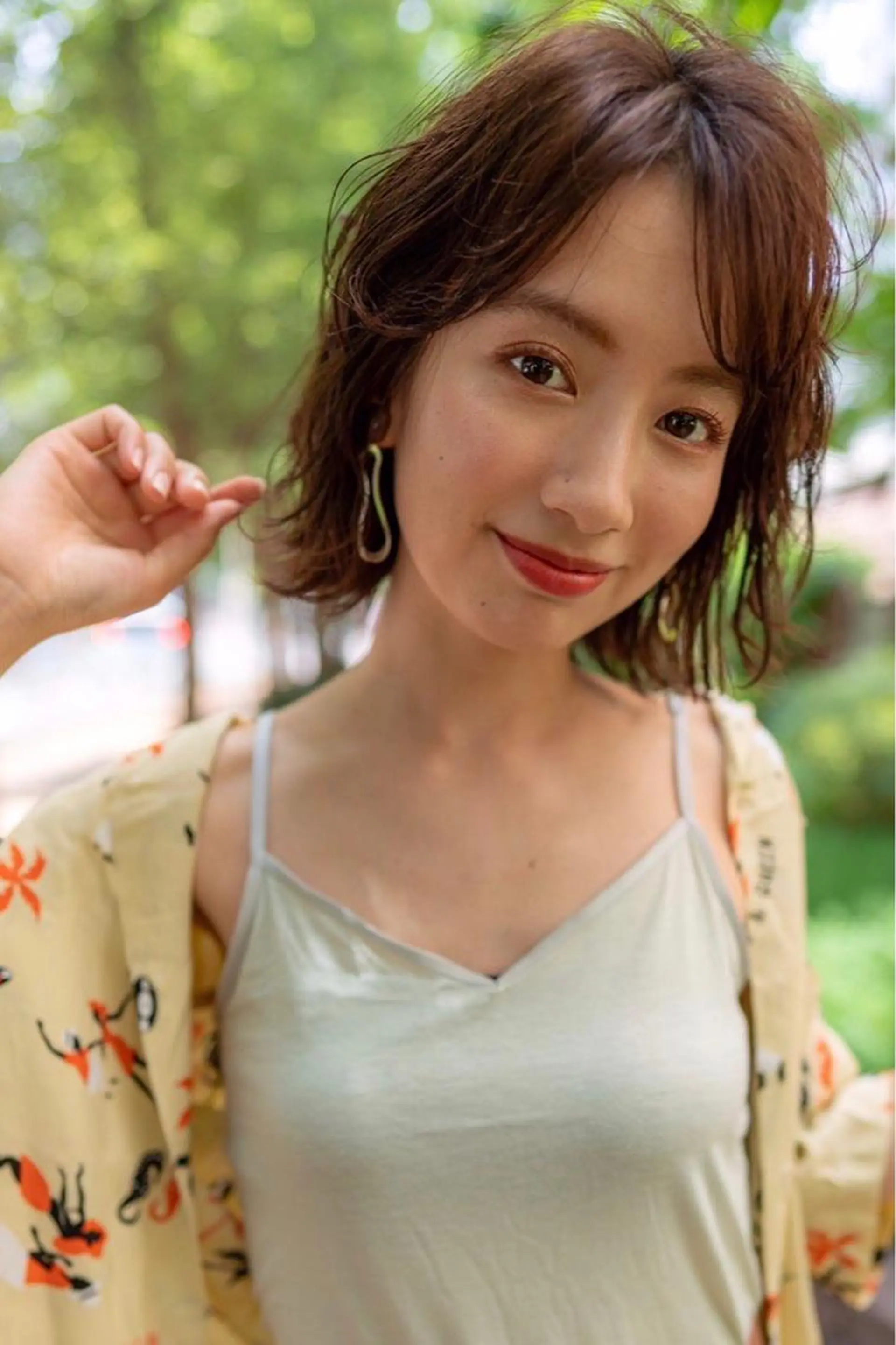 ミディアム カラー カット ヘアカラー トリートメント 🉐レイヤー/塩見 弘樹🉐渋谷のヘアスタイル