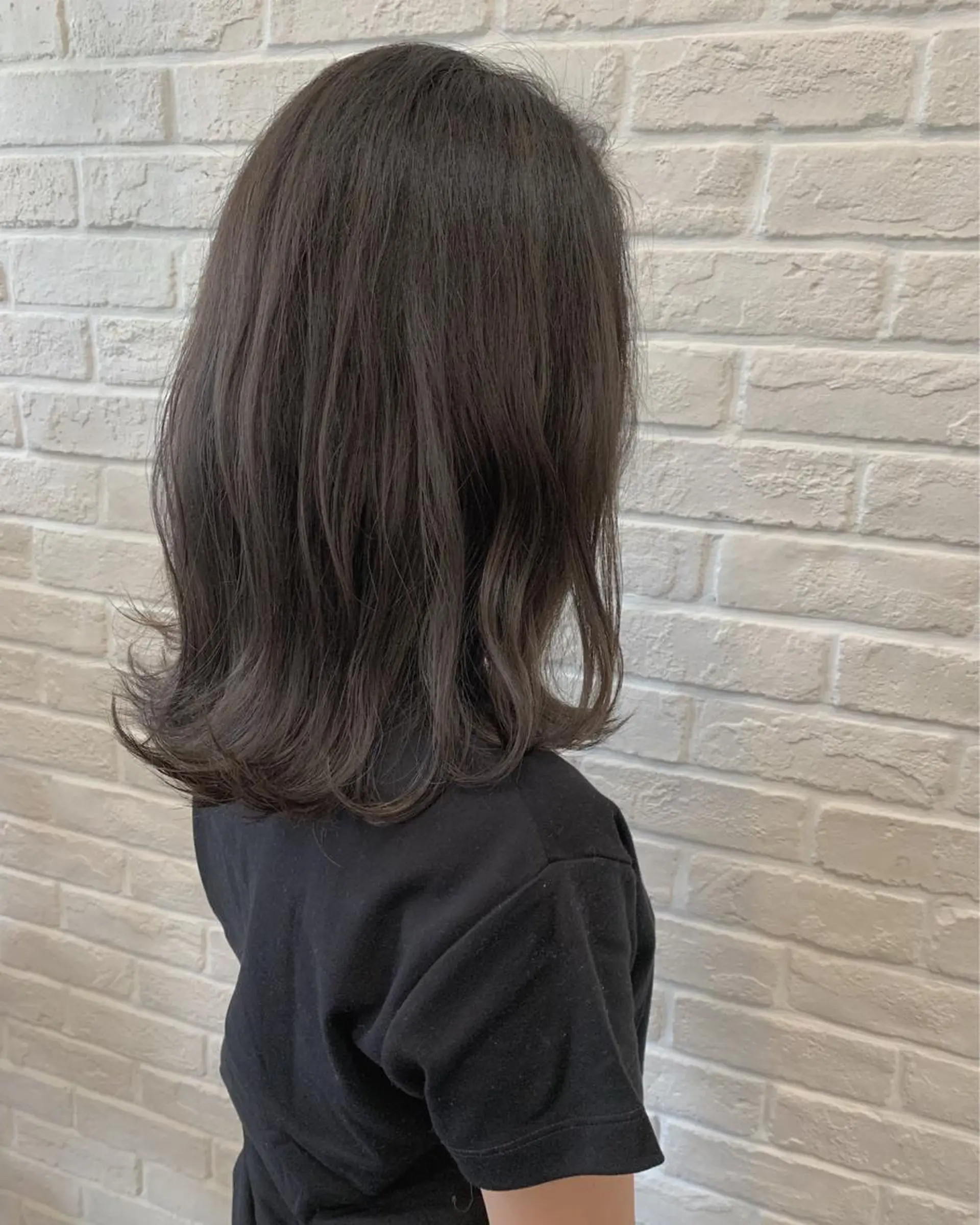 ミディアム 増田 晃士のヘアスタイル
