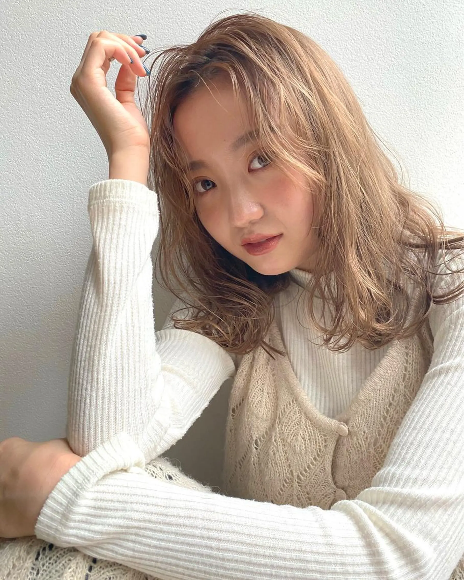 カラー yui/ layer cutのヘアスタイル