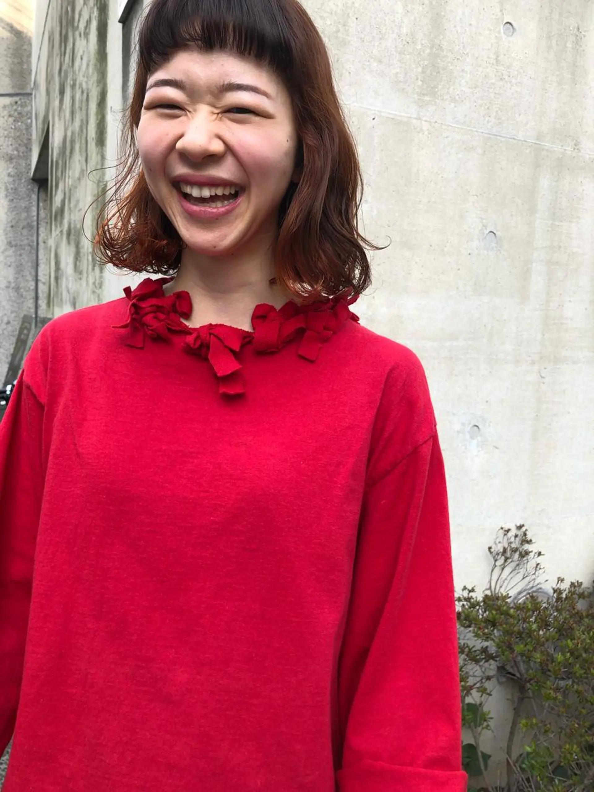 ミディアム パーマ ミディアムパーマ ニュアンスパーマ 🌸透明感艶 カラー🌸Yuukiのヘアスタイル