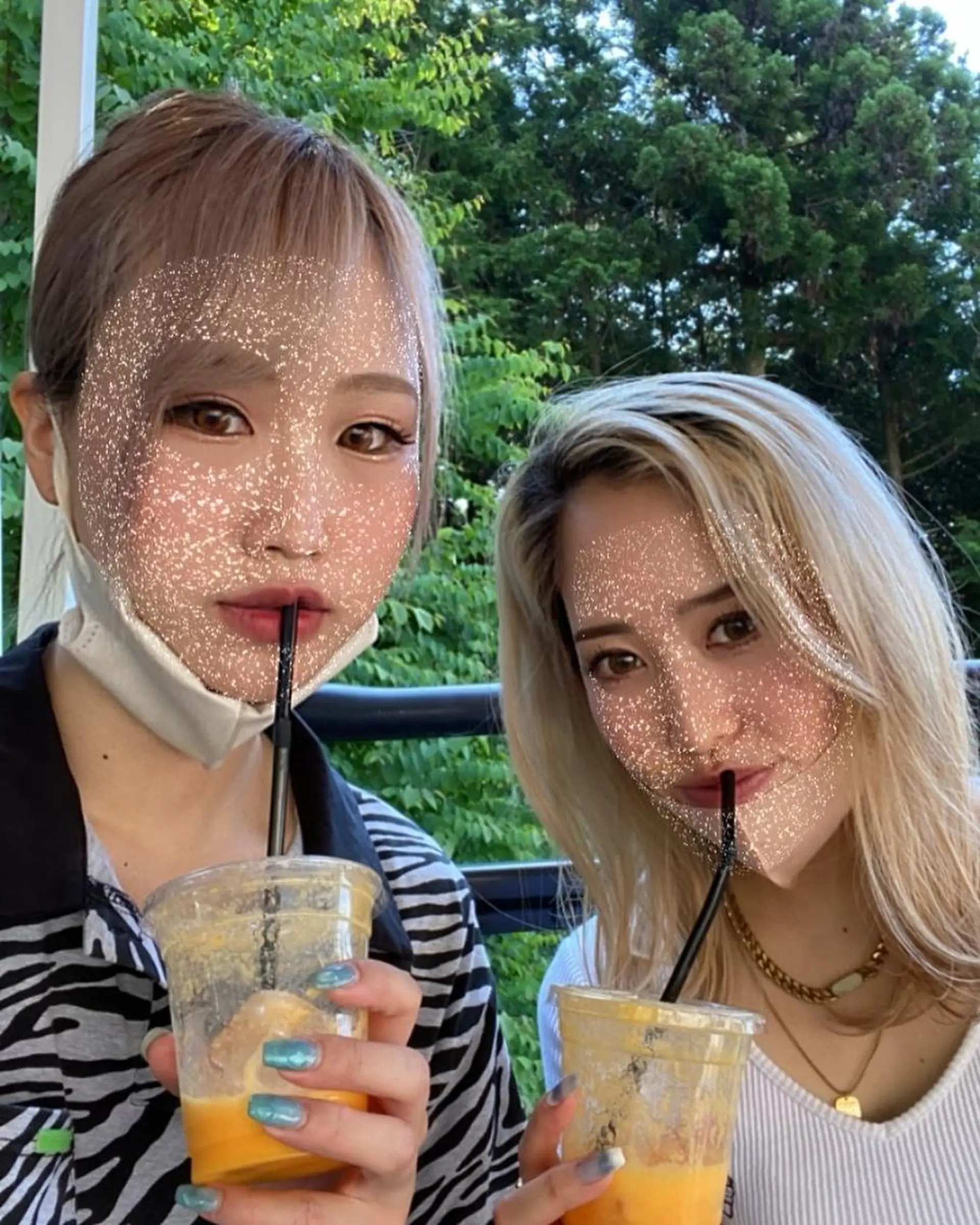 ロング カラー UNDER vr 【アンダーバー】のヘアスタイル