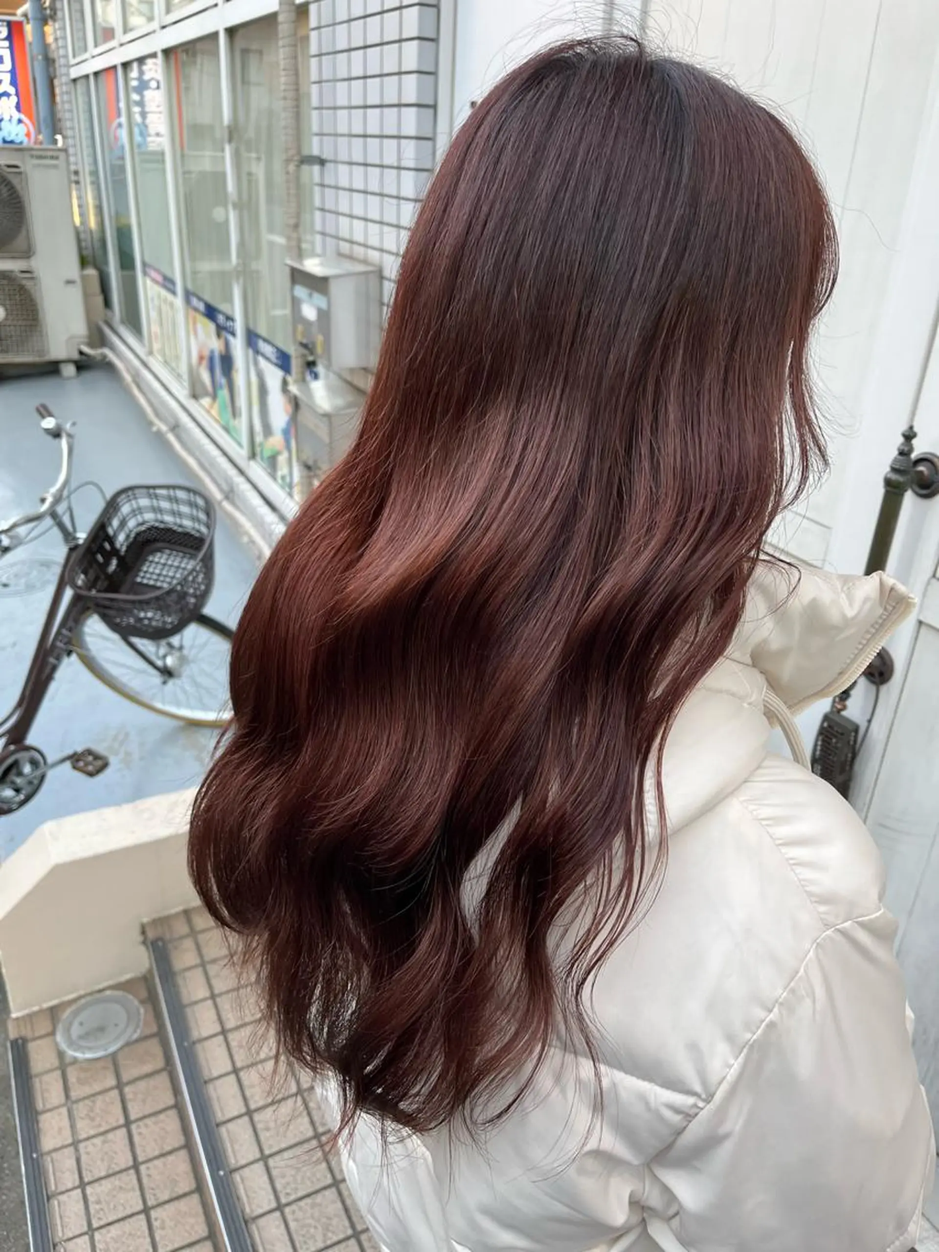 ロング 高橋 柊和のヘアスタイル