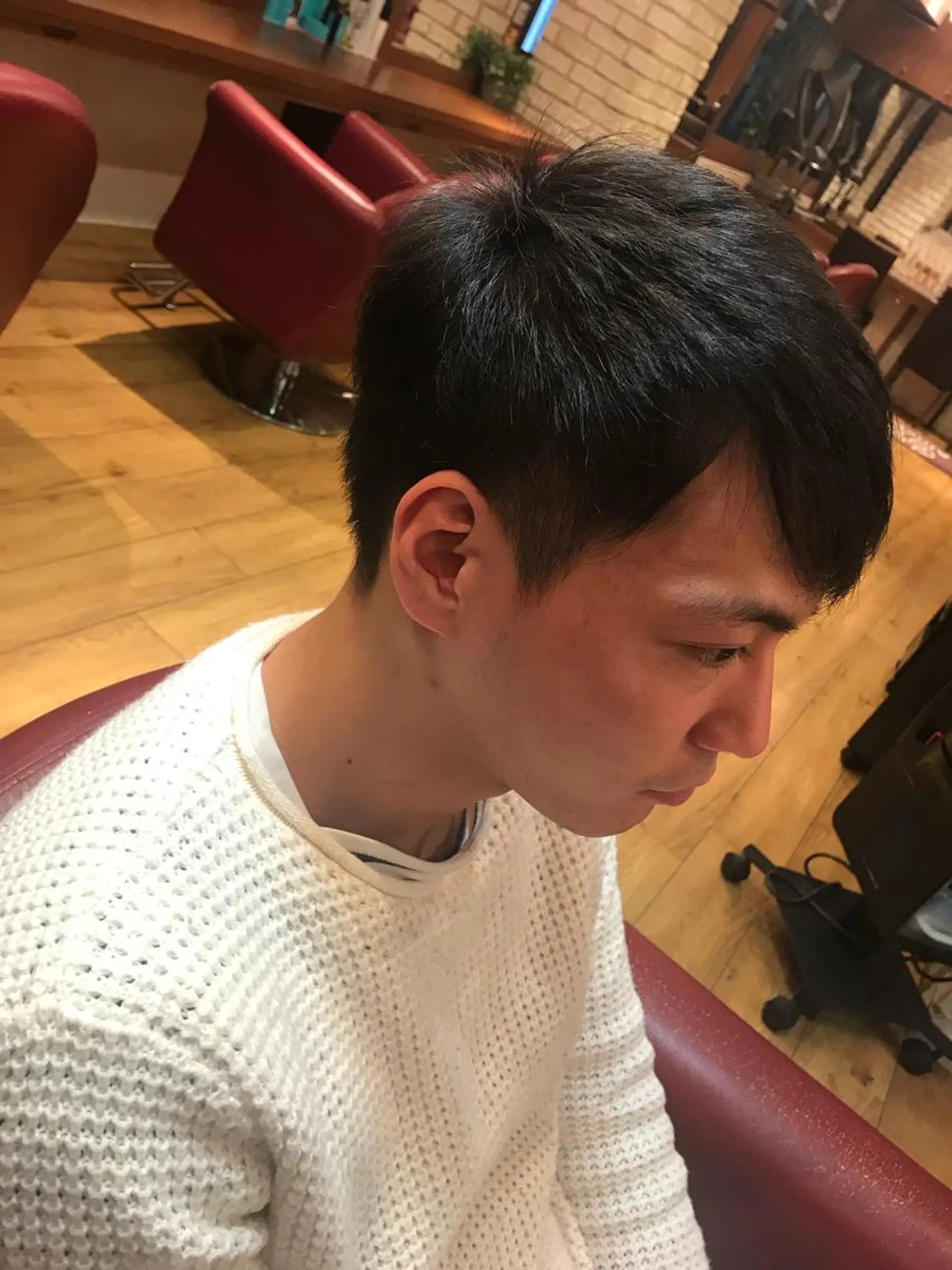 メンズ マッシュ 銀座フリーランススタ イリストMIYUKIのヘアスタイル